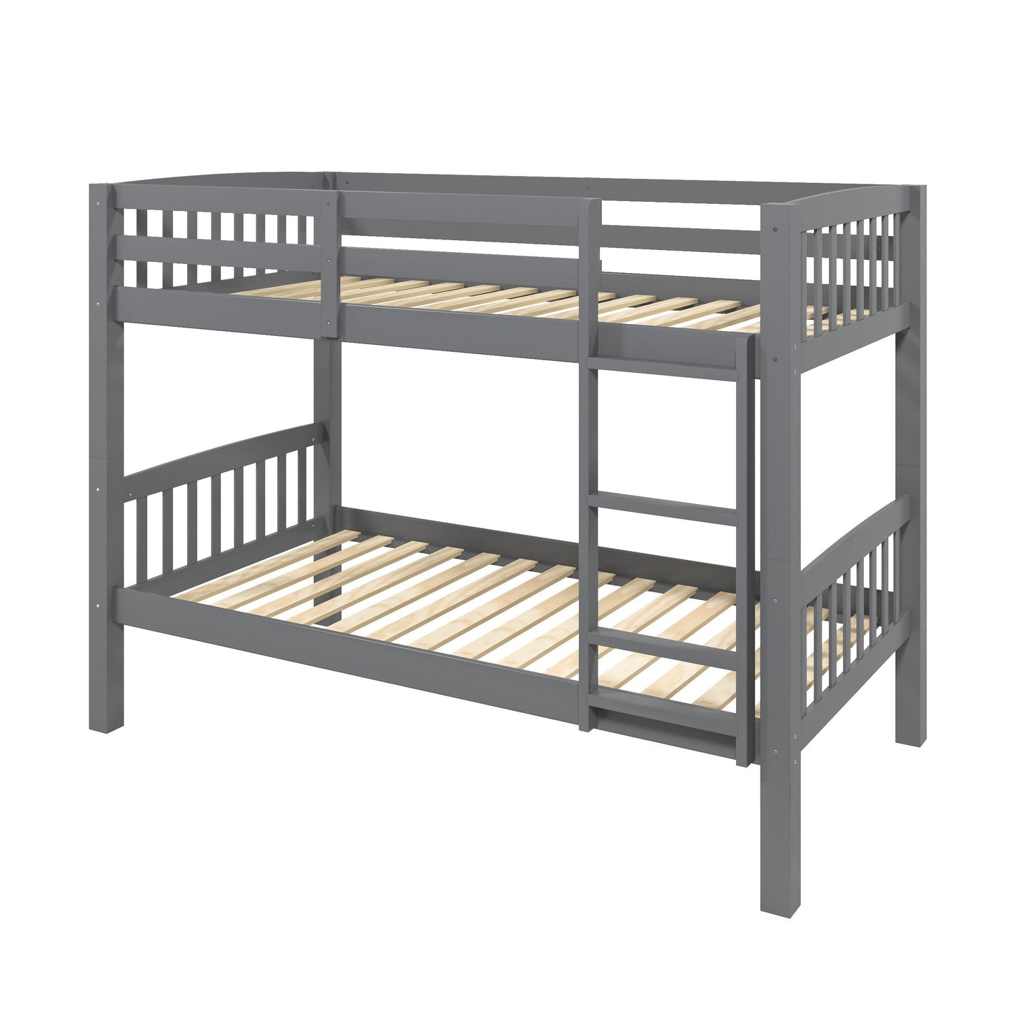 grey Wooden Bunk Bed Dakota Collection product image by CorLiving#color_grey