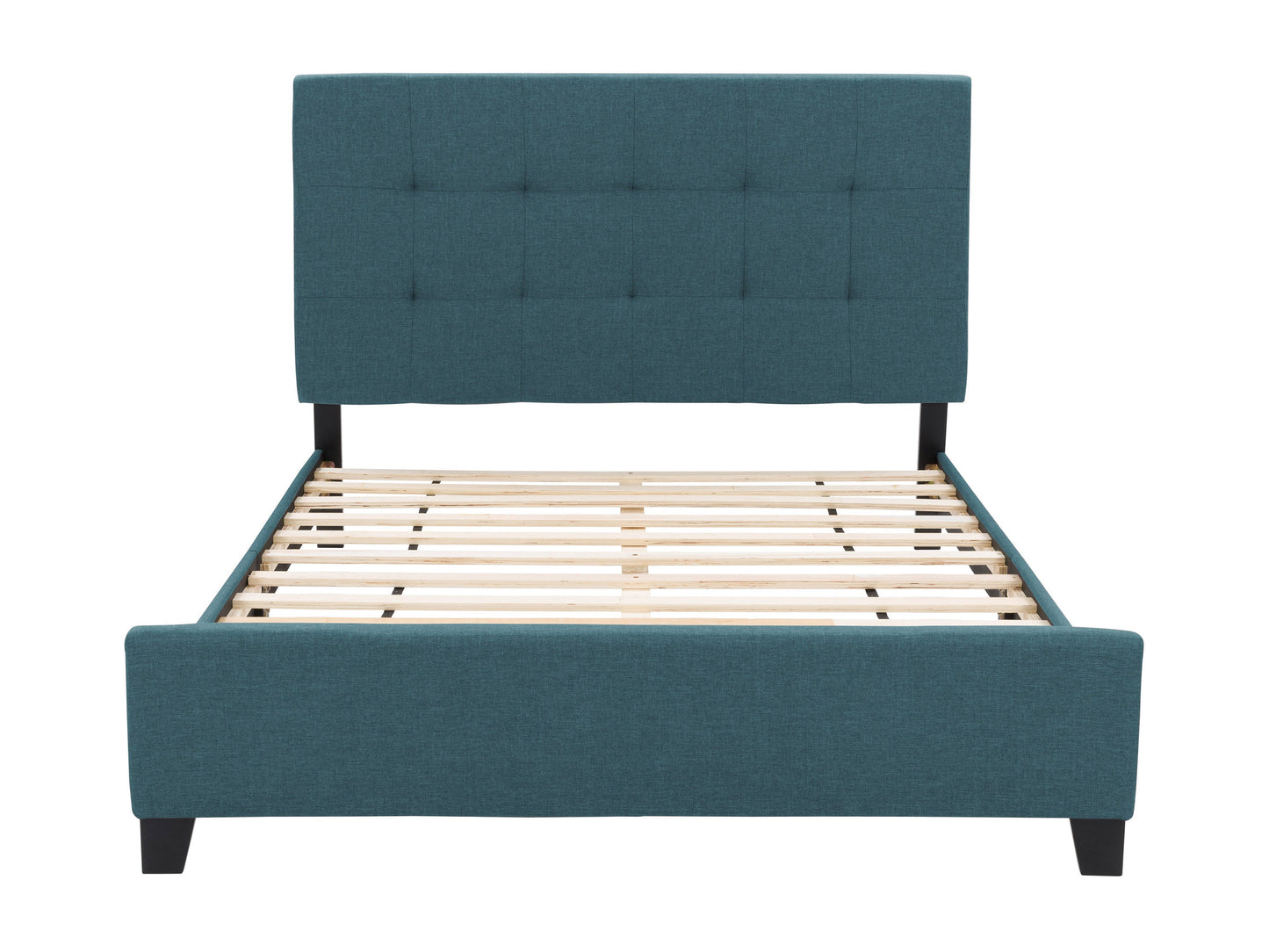 Blue Queen Panel Bed Ellery Collection product image by CorLiving#color_ellery-blue