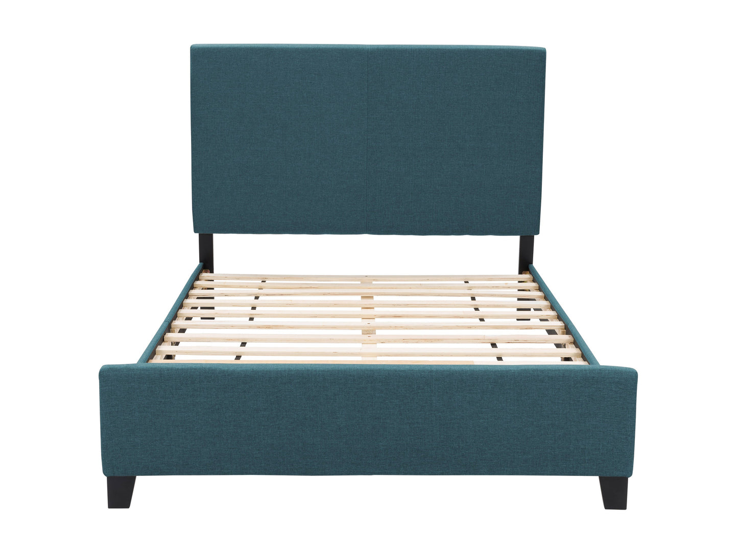Blue Contemporary Double / Full Bed Juniper Collection product image by CorLiving#color_juniper-blue