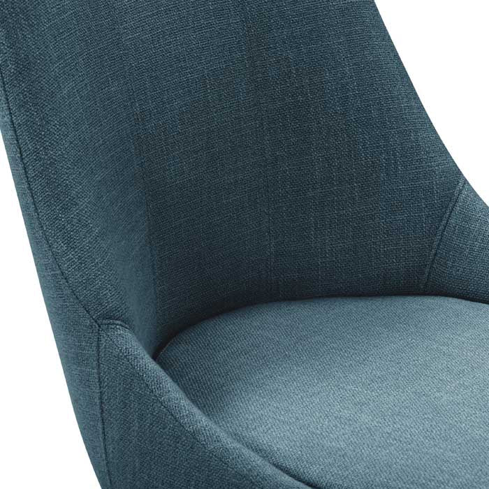 navy blue and brown High Back Bar Stools Set of 2 Luca Collection detail image by CorLiving#color_dpt-blue