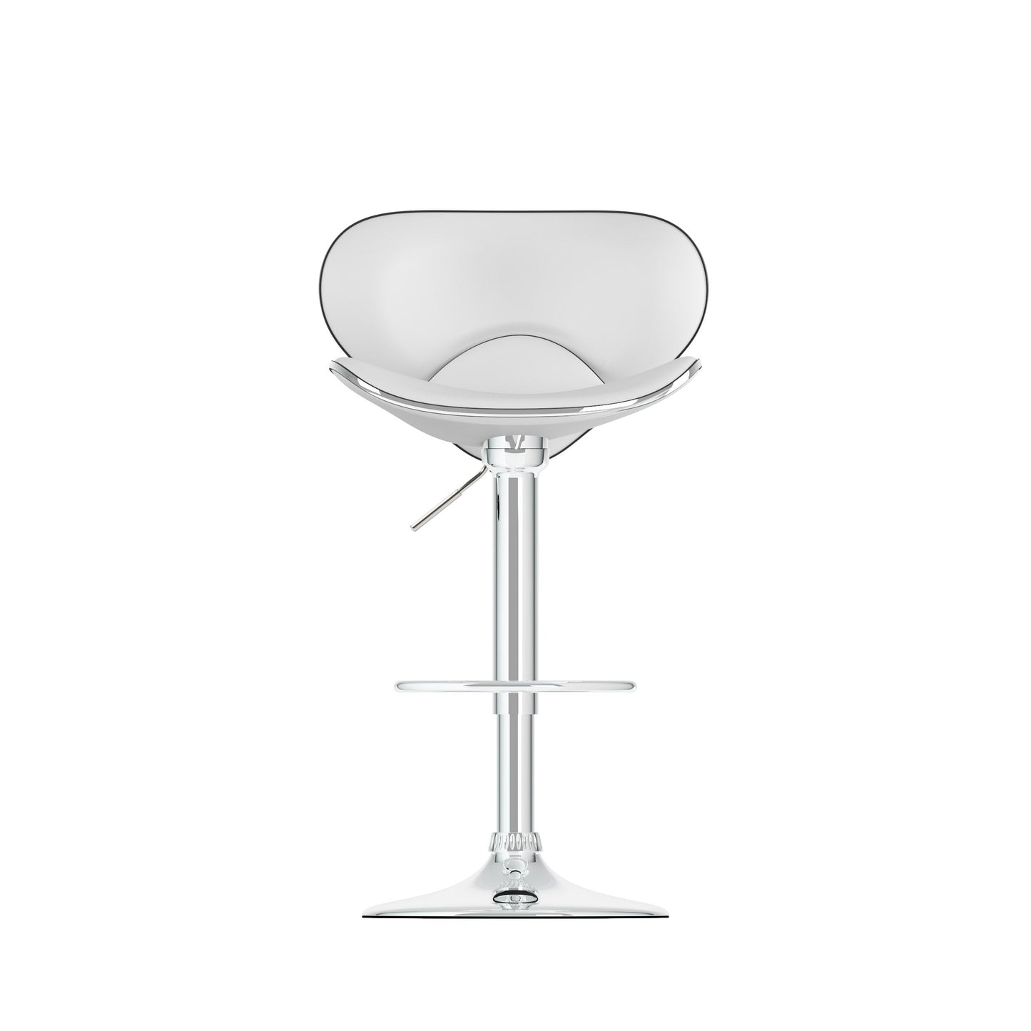 white Bar Stools with Backs Set of 2 Marcus Collection product image by CorLiving#color_white