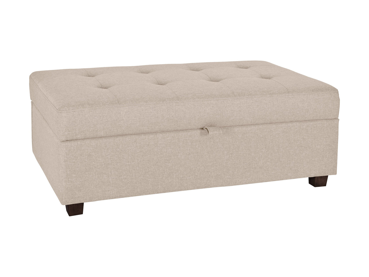 beige Large Storage Ottoman Collection product image by CorLiving#color_aubin-beige