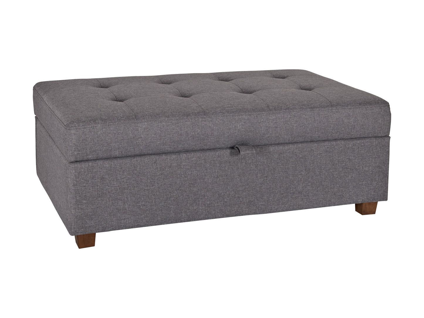 grey Large Storage Ottoman Collection product image by CorLiving#color_aubin-light-grey