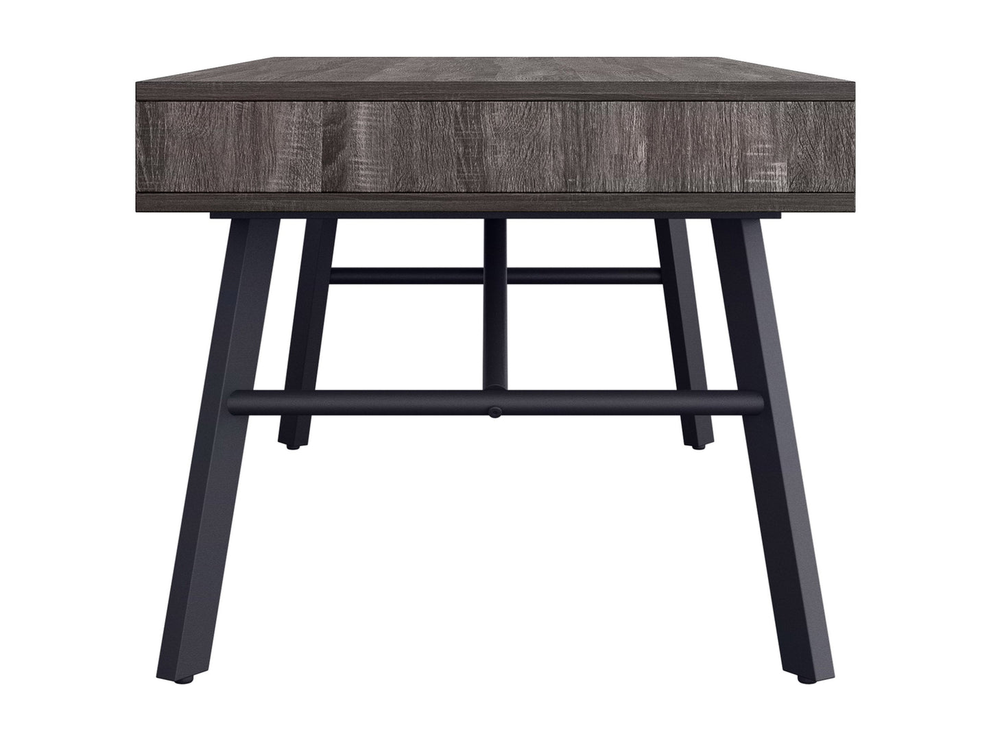 grey Rustic Wood Coffee Table Auston Collection product image by CorLiving#color_grey