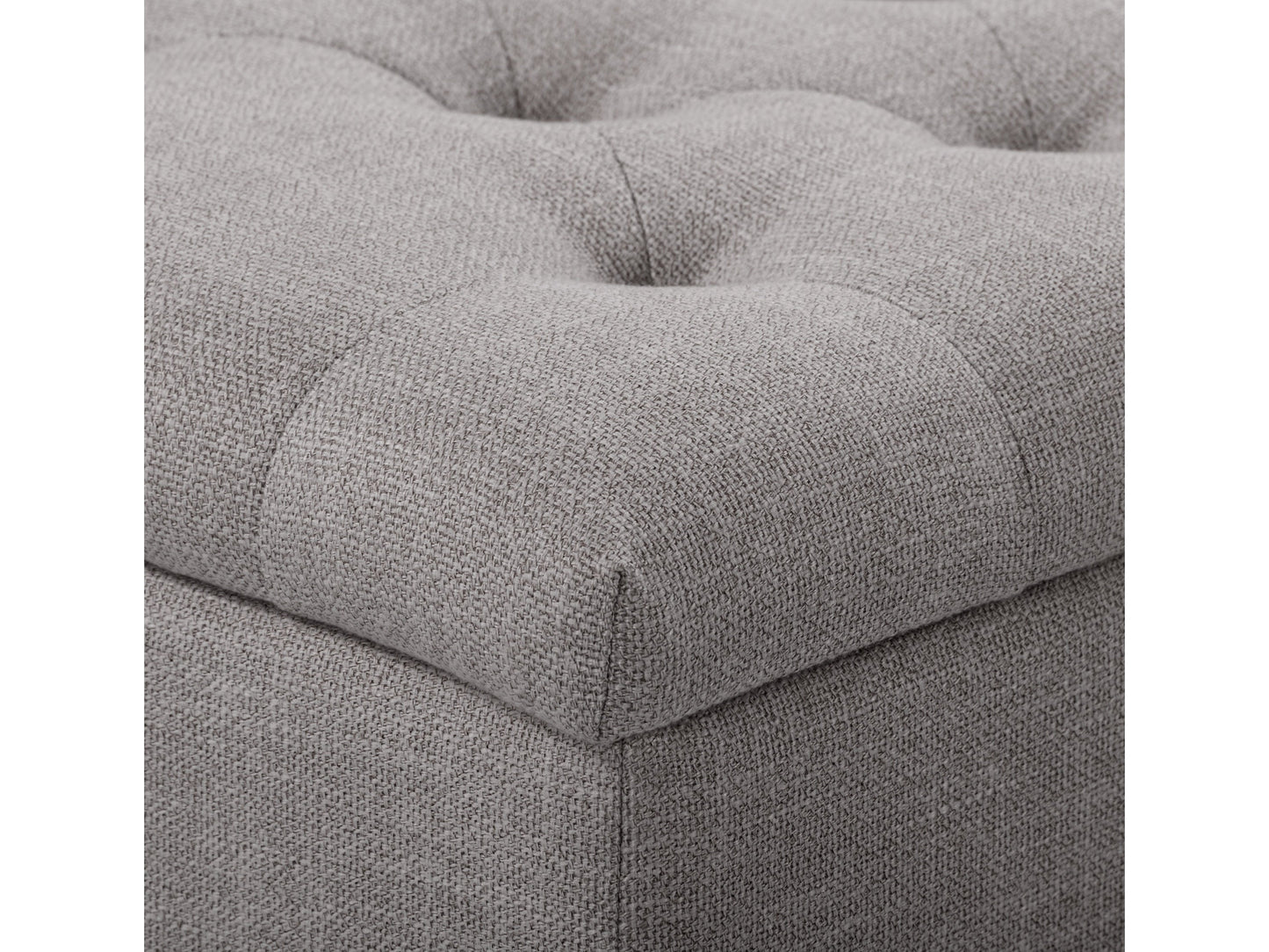 light grey End of Bed Storage Bench Leilani Collection detail image by CorLiving#color_leilani-light-grey