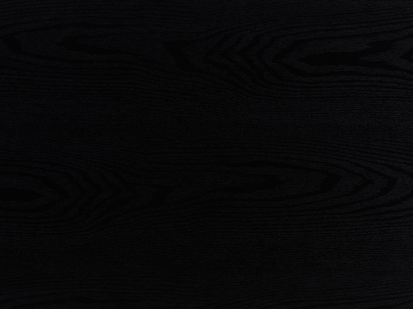 Black Fluted Side Table