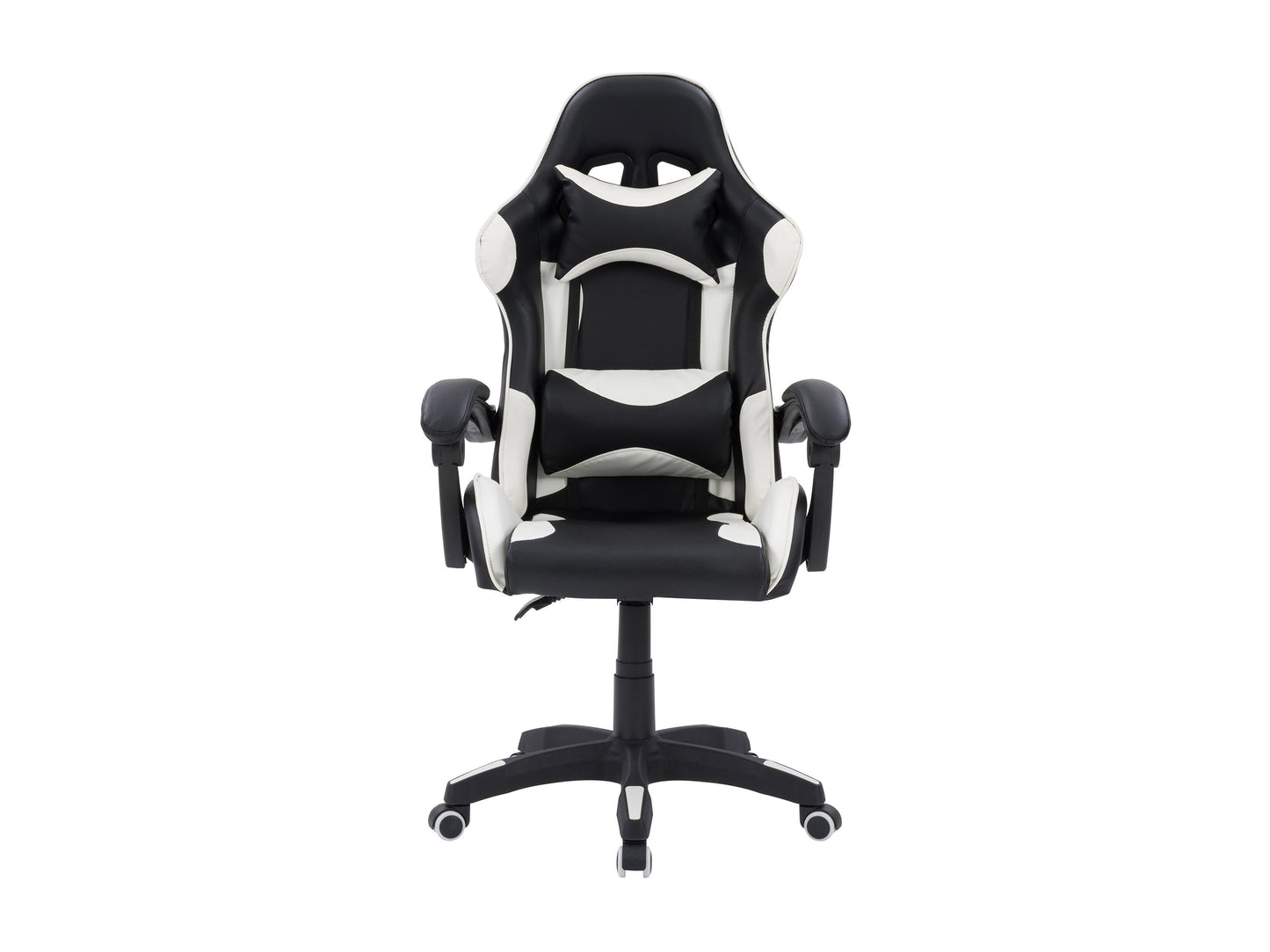black and white Reclining Gaming Chair Ravagers Collection product image by CorLiving#color_black-and-white