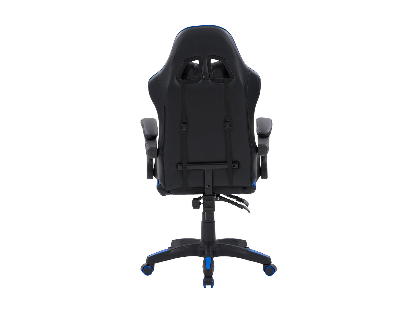 black and blue Reclining Gaming Chair Ravagers Collection product image by CorLiving#color_black-and-blue