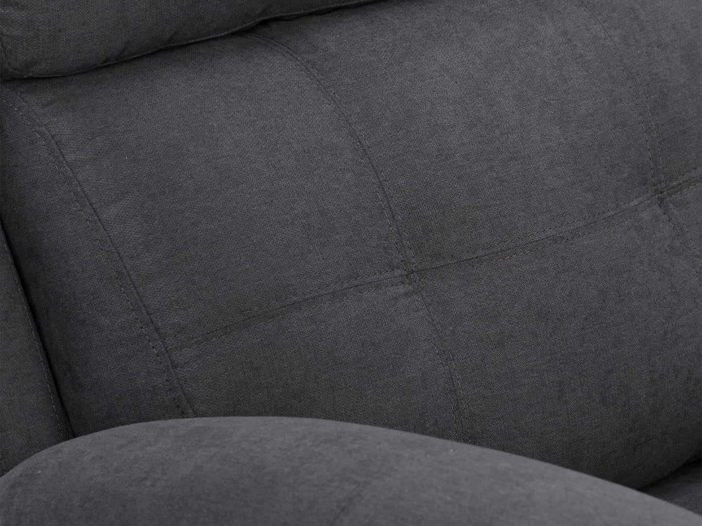 dark grey Extra Wide Recliner Oren Collection detail image by CorLiving#color_dark-grey