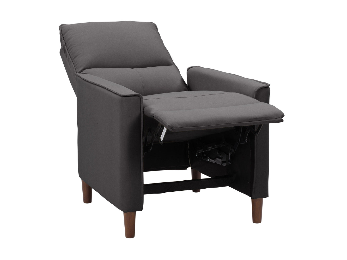 dark grey Mid Century Recliner Alder Collection product image by CorLiving#color_dark-grey