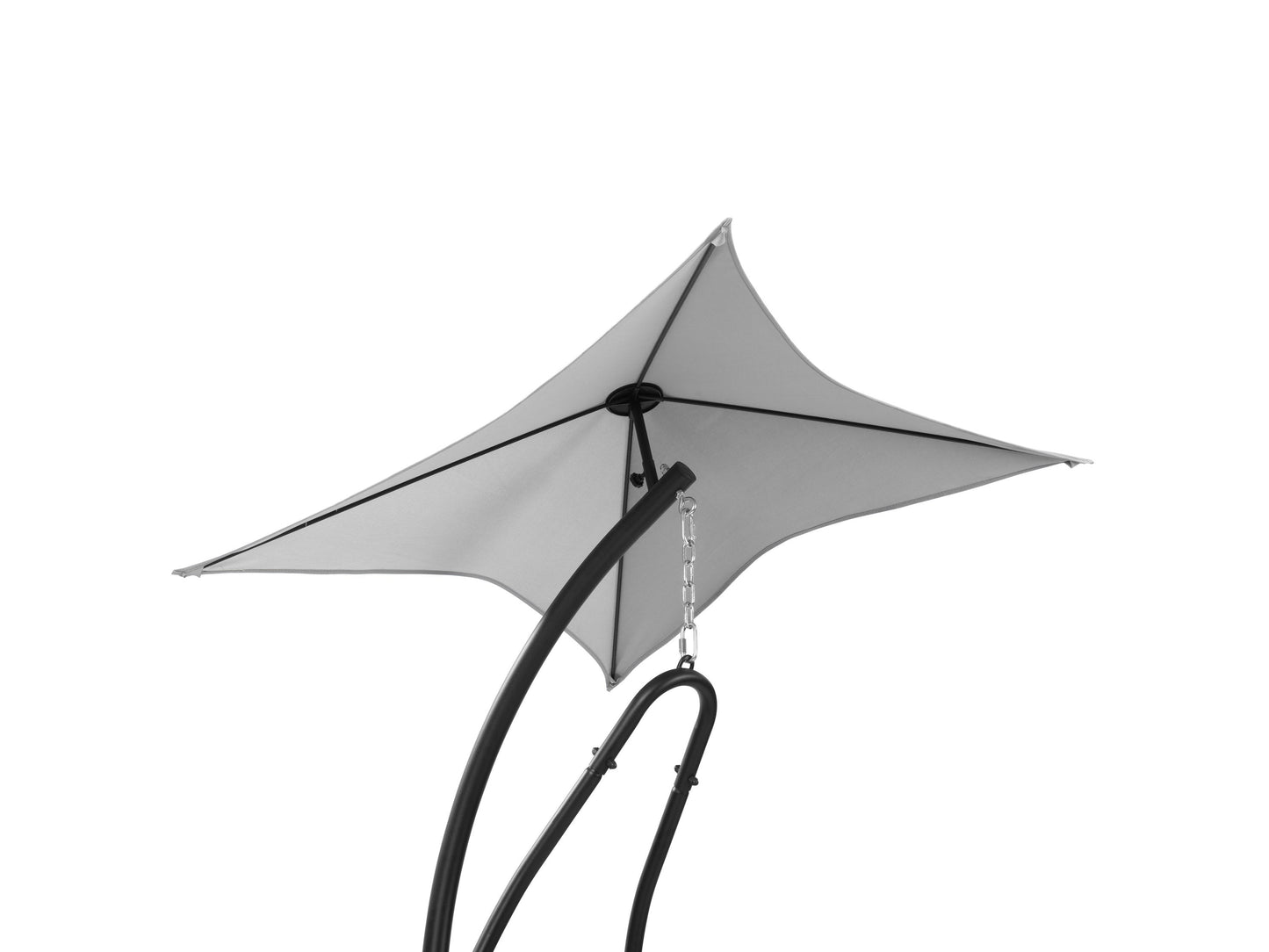 light grey Swing Lounge Chair Kingsley Collection detail image by CorLiving#color_light-grey