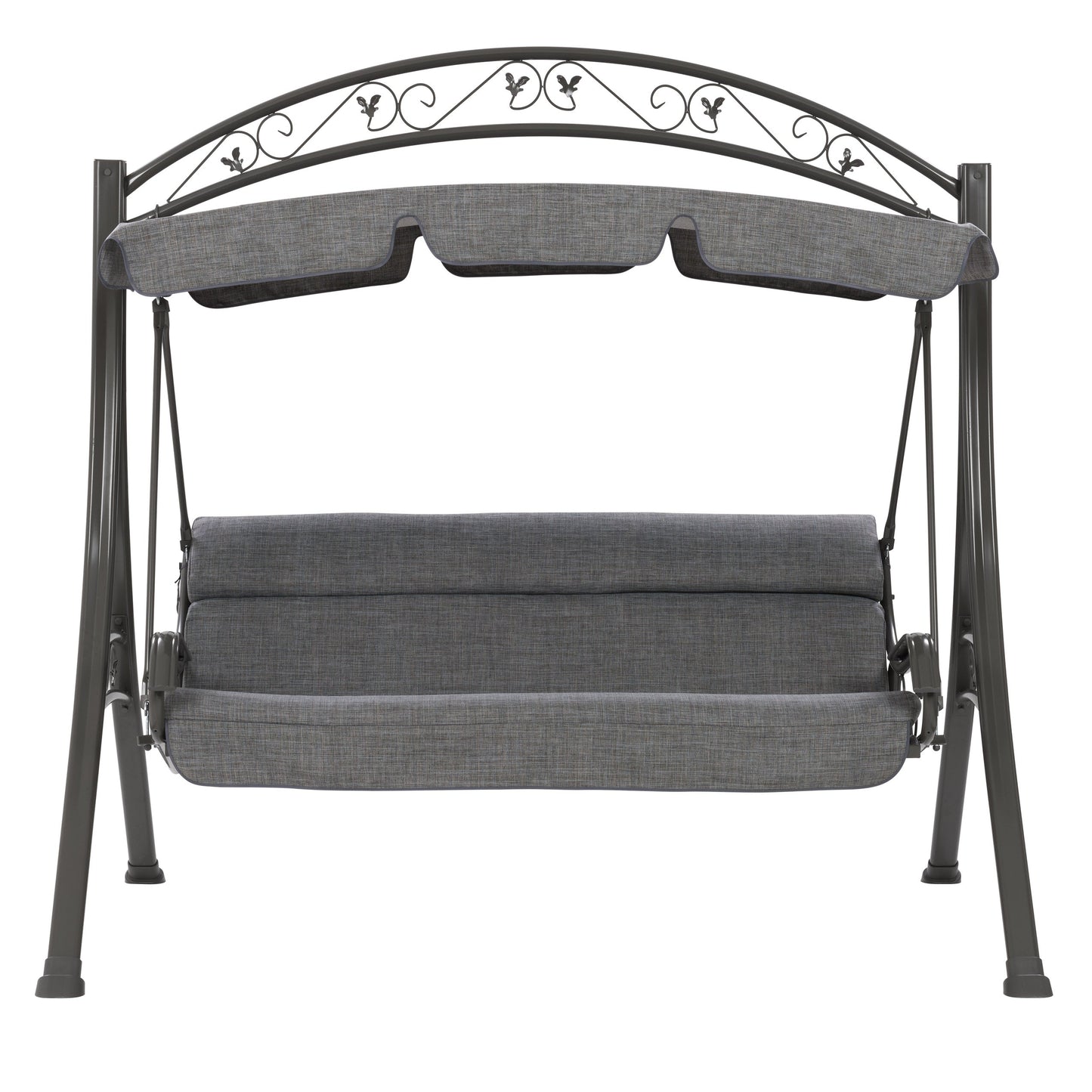 grey Patio Swing With Canopy Nantucket Collection product image by CorLiving#color_grey