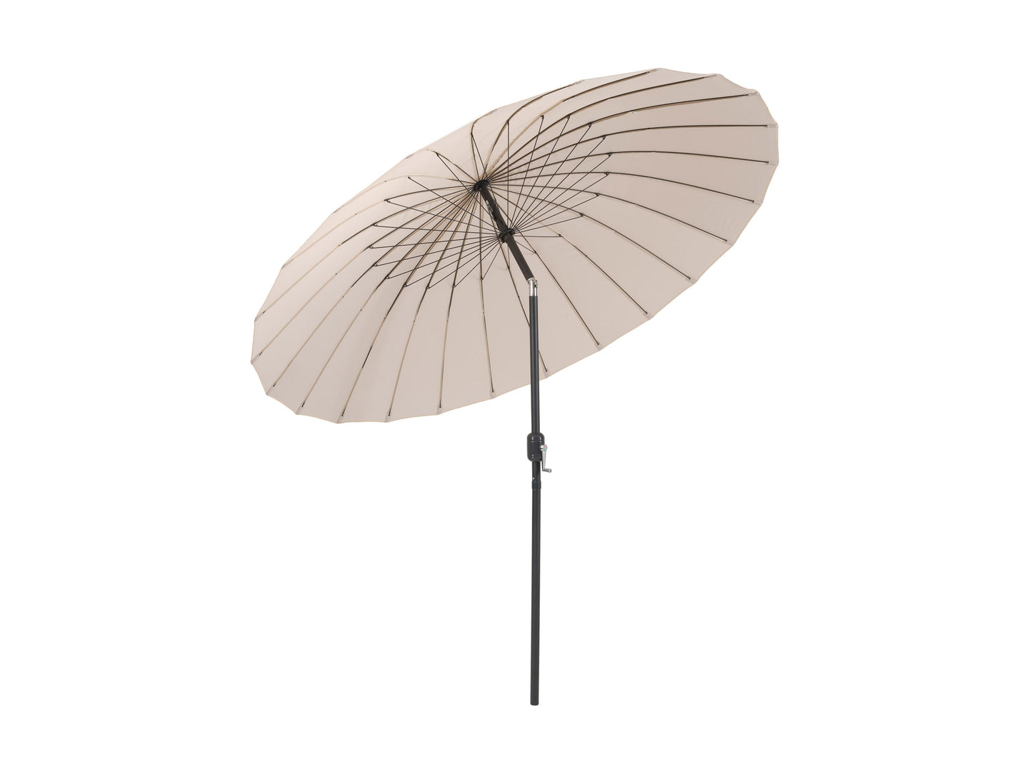 beige parasol umbrella, tilting Sun Shield Collection product image CorLiving#color_beige