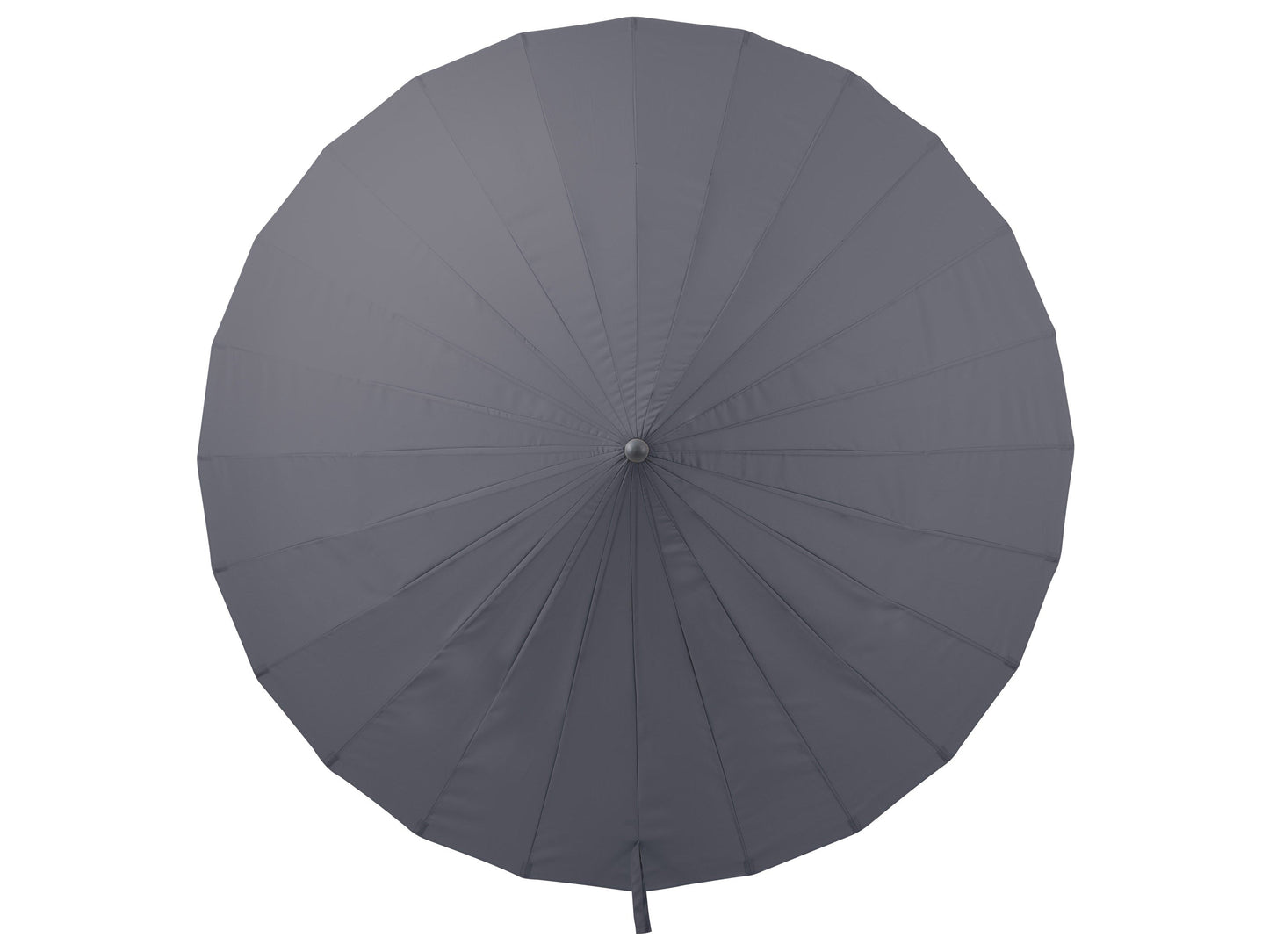 grey parasol umbrella, tilting Sun Shield Collection detail image CorLiving#color_grey
