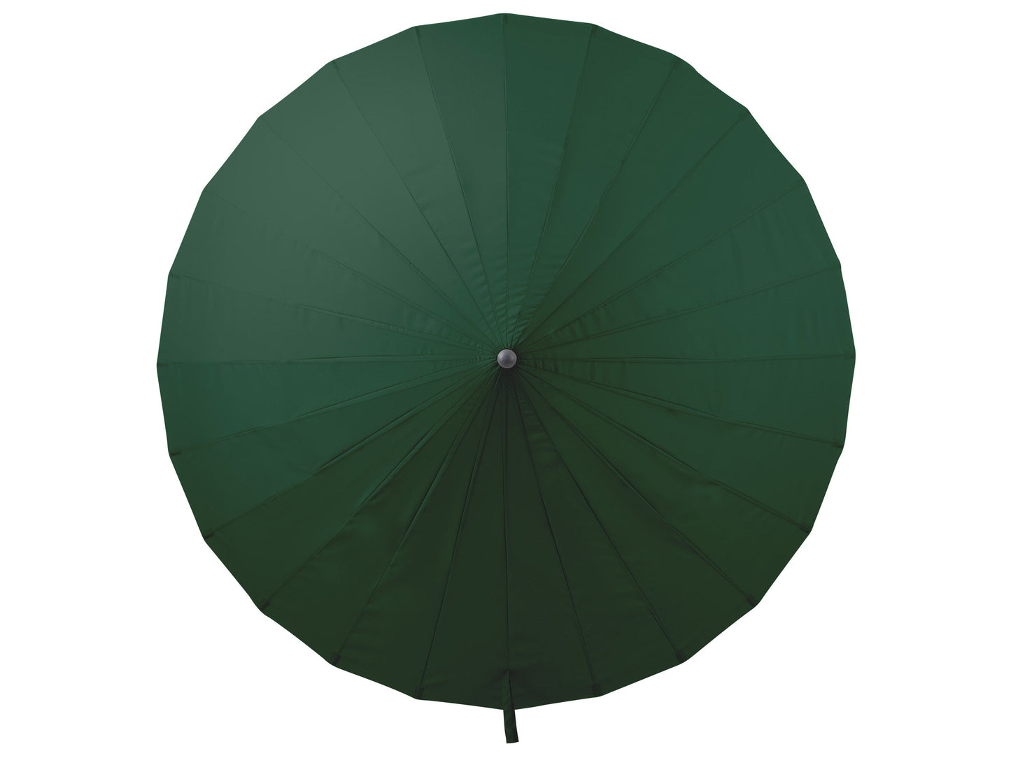 dark green parasol umbrella, tilting Sun Shield Collection detail image CorLiving#color_dark-green