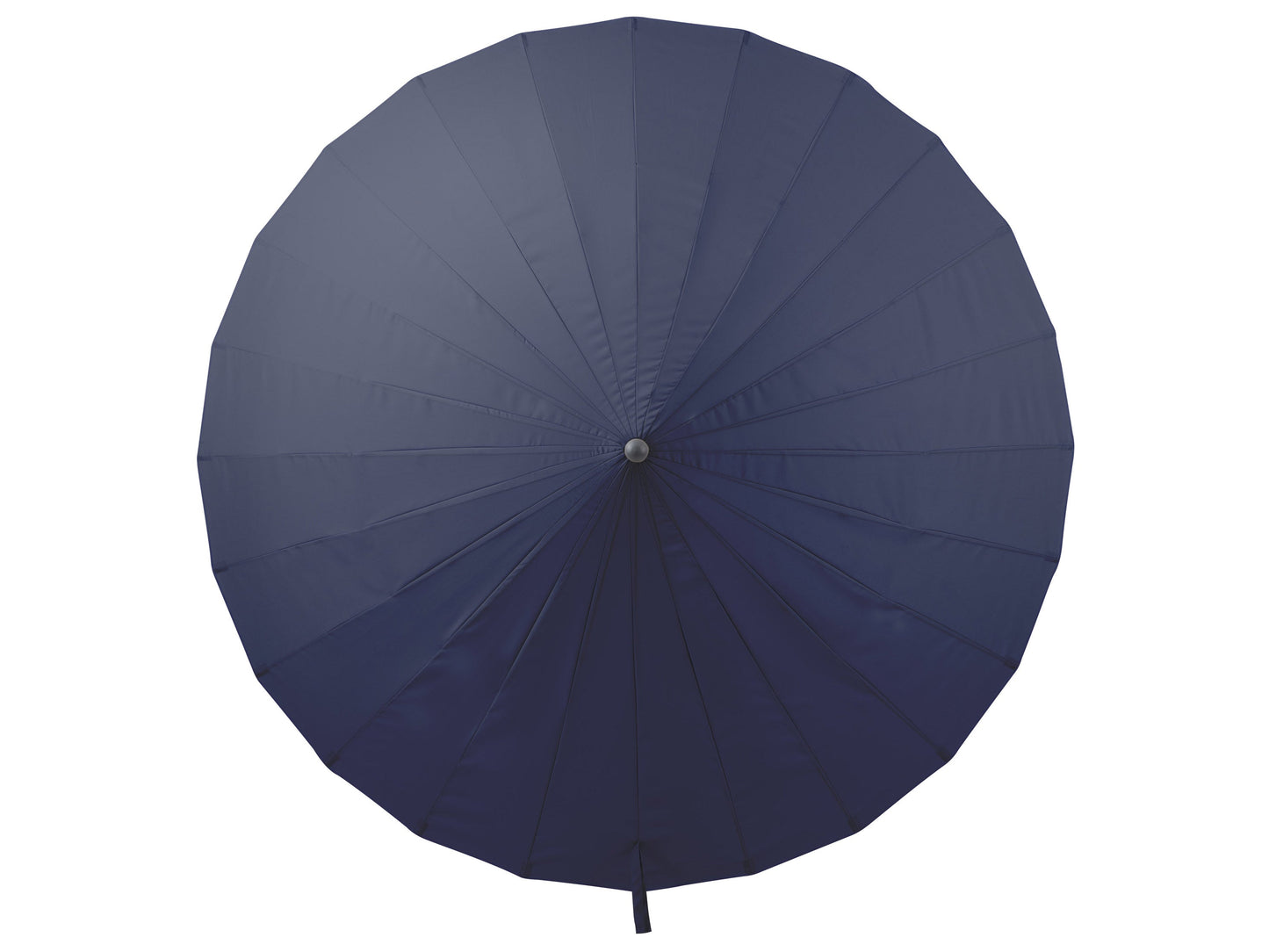 navy blue parasol umbrella, tilting Sun Shield Collection detail image CorLiving#color_navy-blue