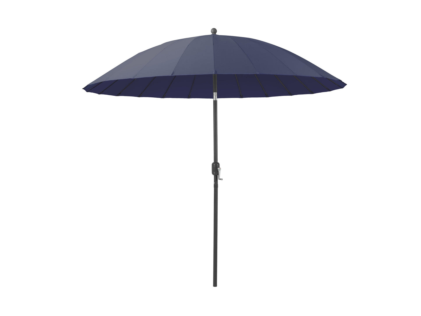 navy blue parasol umbrella, tilting Sun Shield Collection product image CorLiving#color_navy-blue