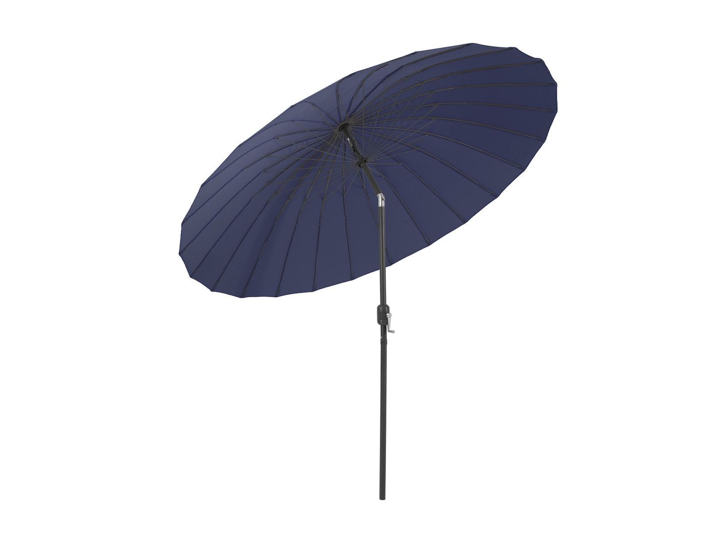navy blue parasol umbrella, tilting Sun Shield Collection product image CorLiving#color_navy-blue