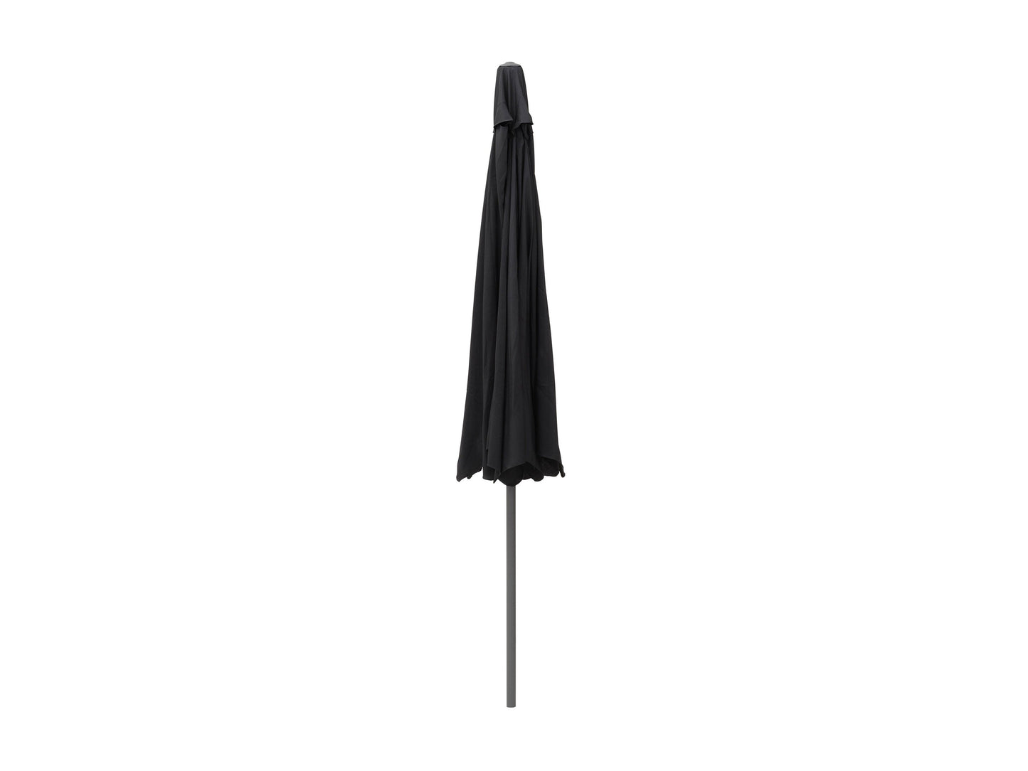 black 10ft patio umbrella, round tilting 200 Series product image CorLiving#color_black