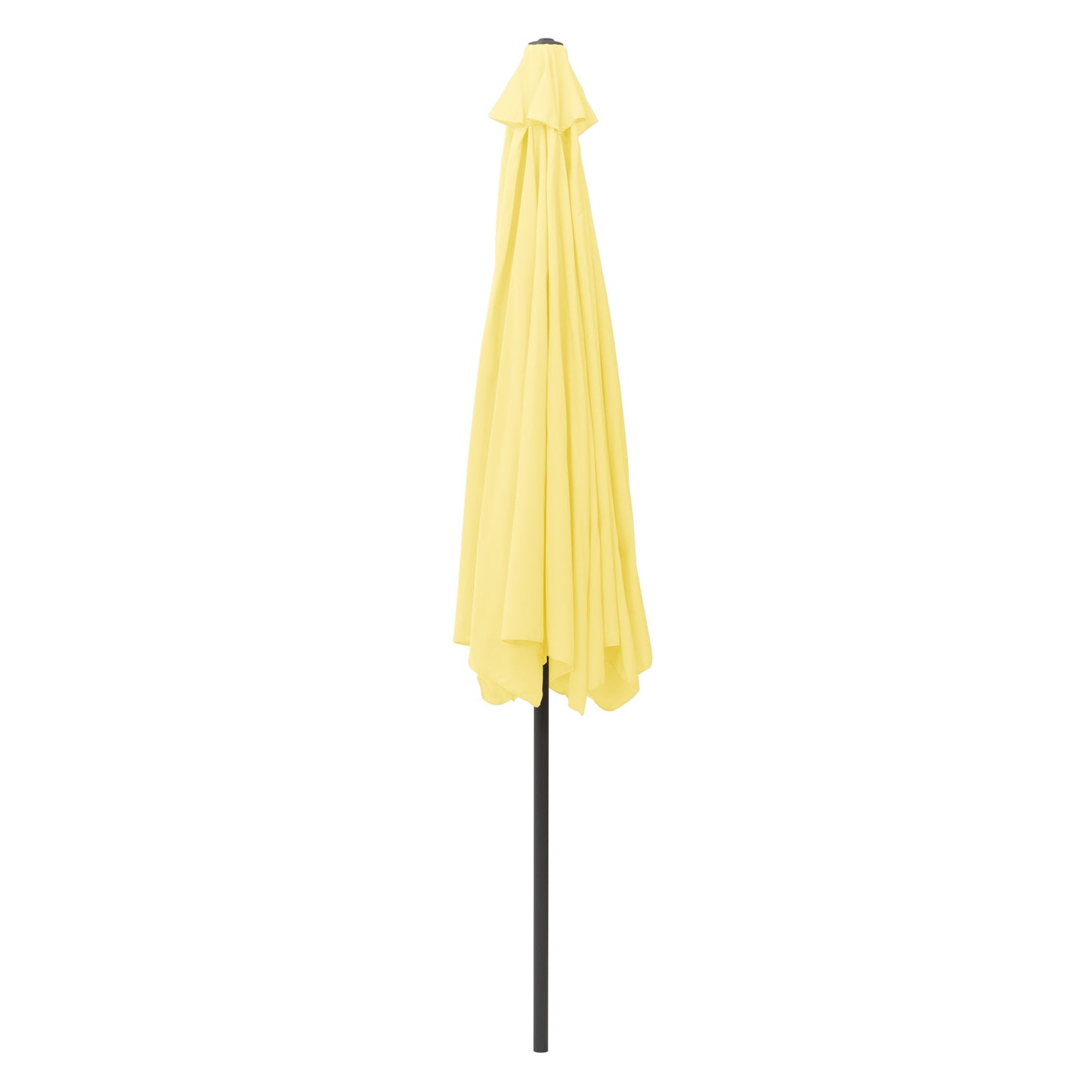 yellow 10ft patio umbrella, round tilting with base 200 Series product image CorLiving#color_yellow