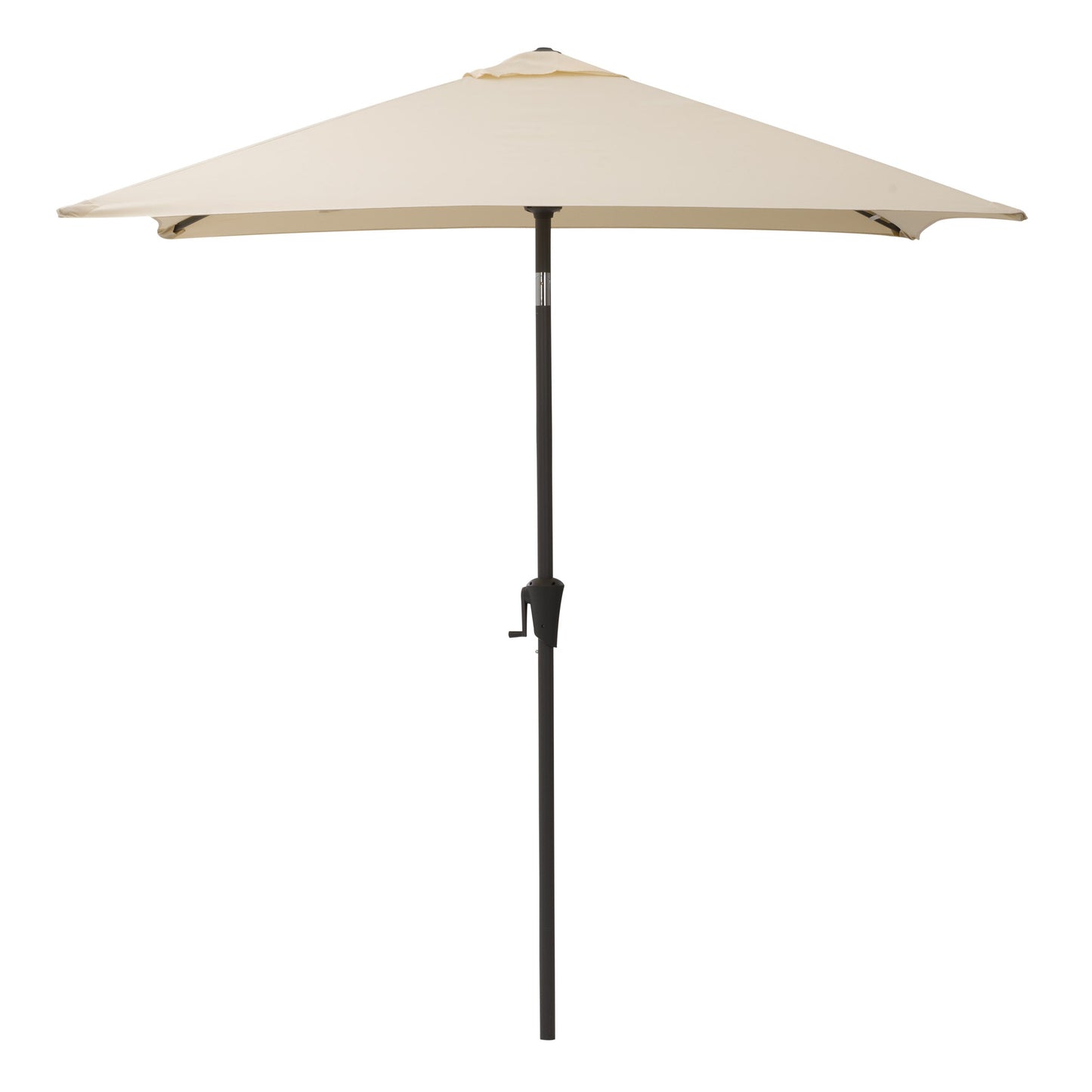 warm white square patio umbrella, tilting with base 300 Series product image CorLiving#color_warm-white