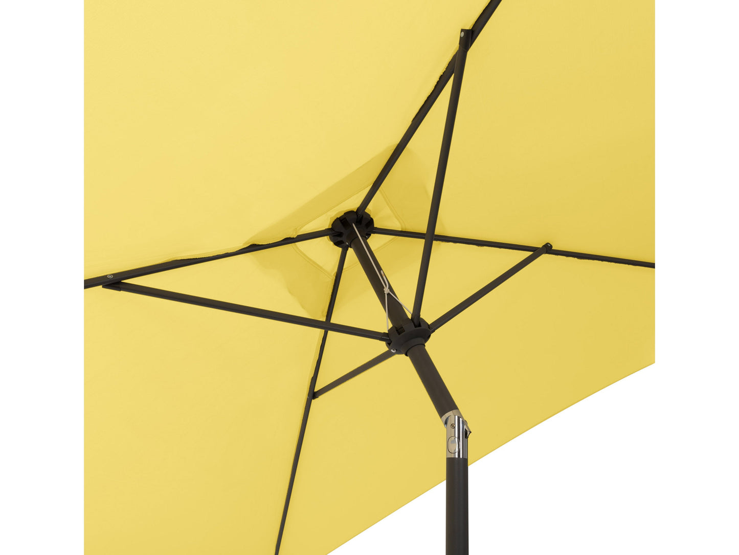 yellow square patio umbrella, tilting 300 Series detail image CorLiving#color_yellow