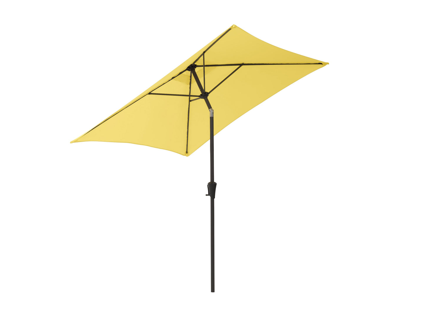 yellow square patio umbrella, tilting 300 Series product image CorLiving#color_yellow