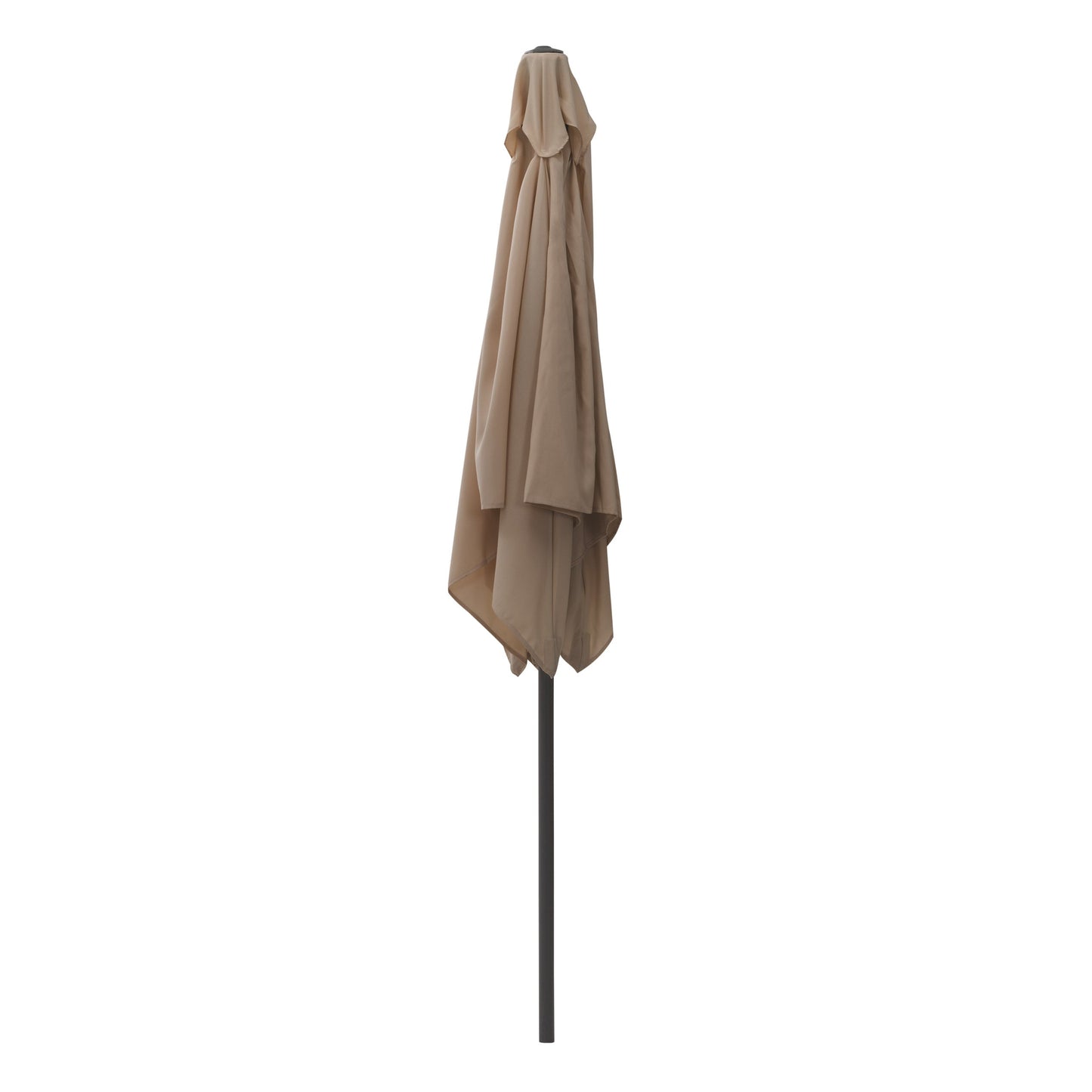 sandy brown square patio umbrella, tilting with base 300 Series product image CorLiving#color_sandy-brown