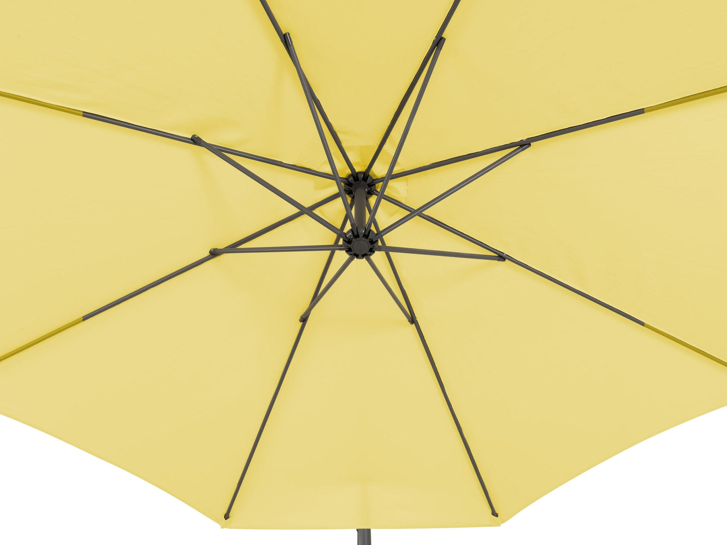 yellow offset patio umbrella 400 Series detail image CorLiving#color_yellow