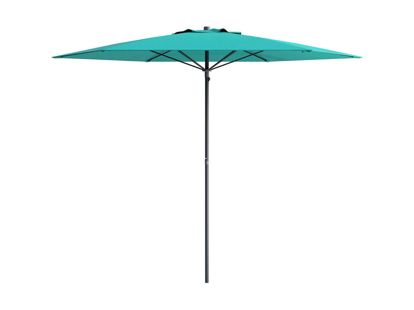 turquoise blue beach umbrella 600 Series product image CorLiving#color_turquoise-blue