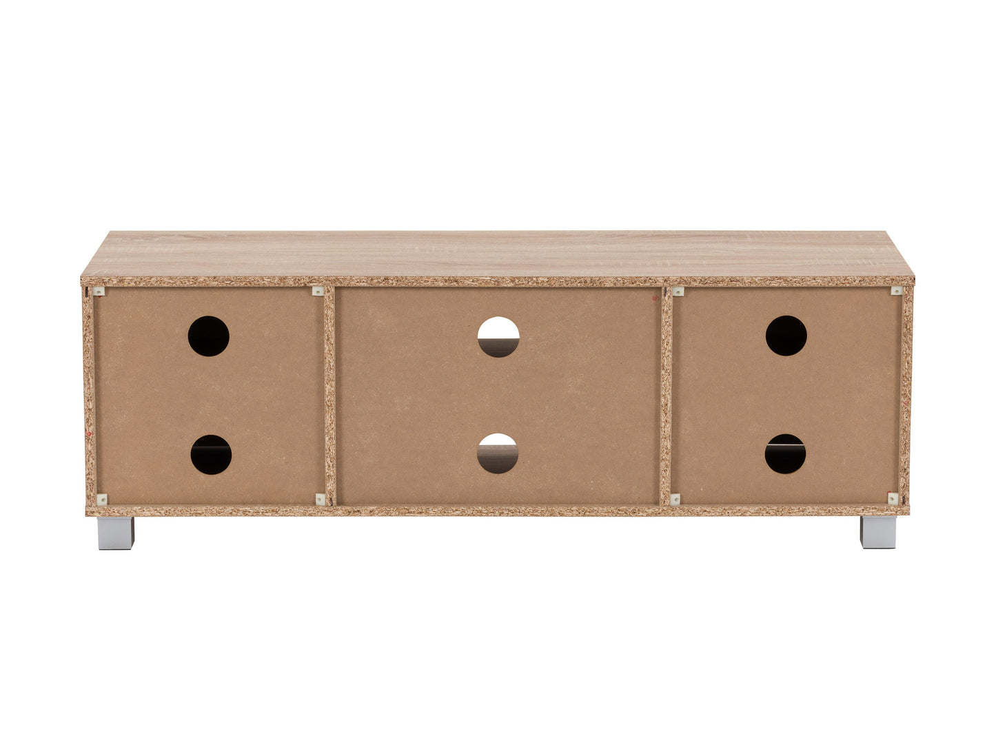 brown and white Modern TV Stand for TVs up to 55" Hollywood Collection product image by CorLiving#color_brown-and-white
