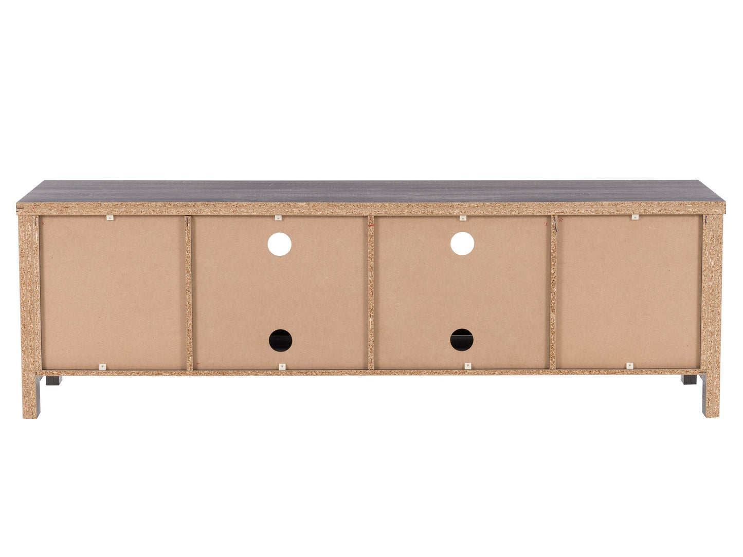 dark grey TV Cabinet with Doors for TVs up to 85" Hollywood Collection product image by CorLiving#color_dark-grey