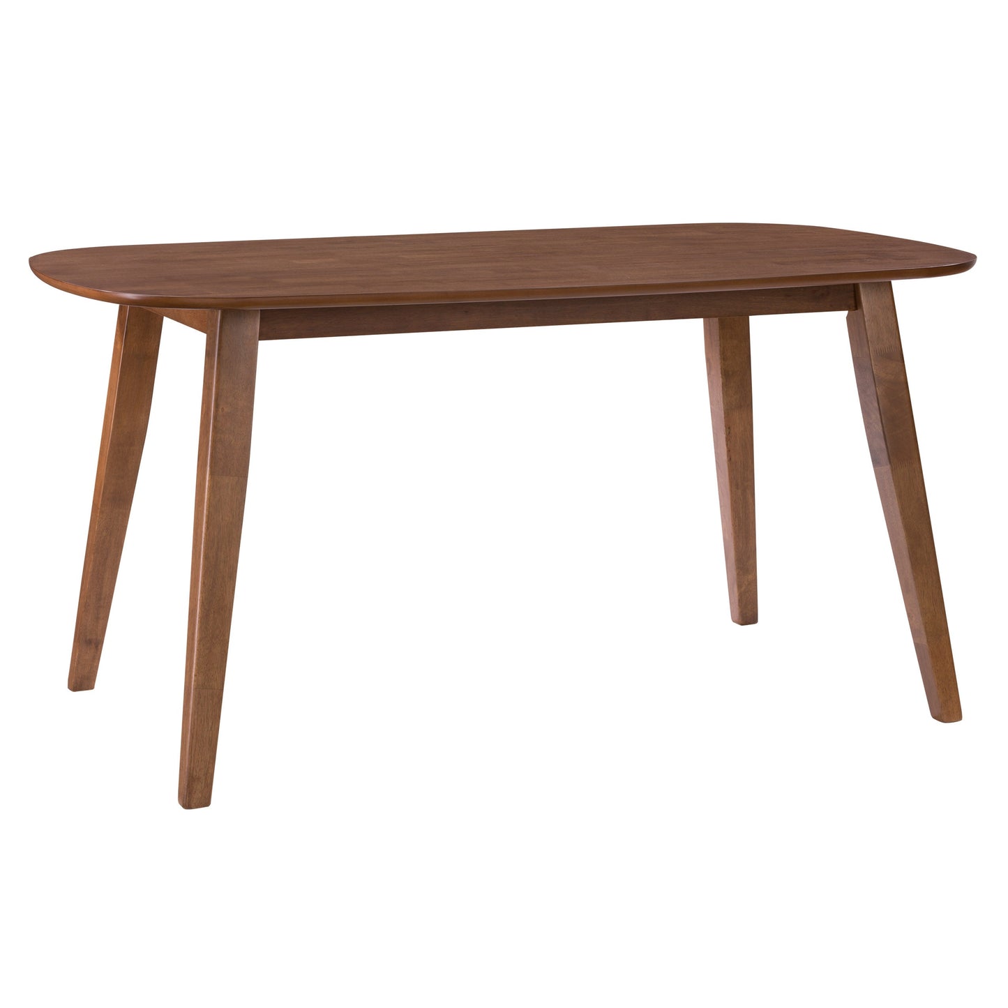 hazelnut Mid Century Modern Dining Table Tiffany Collection product image by CorLiving#color_hazelnut