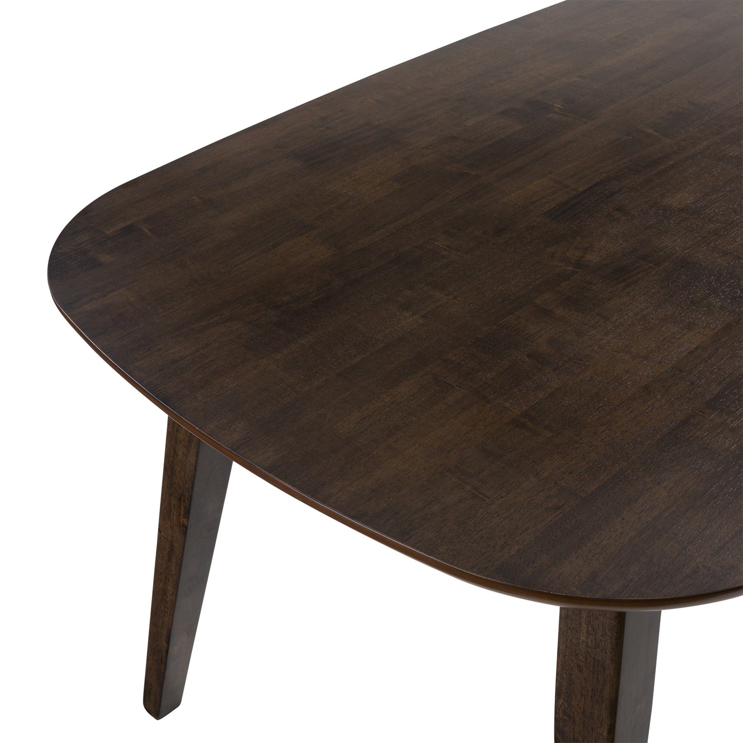 espresso Mid Century Modern Dining Table Tiffany Collection detail image by CorLiving#color_espresso
