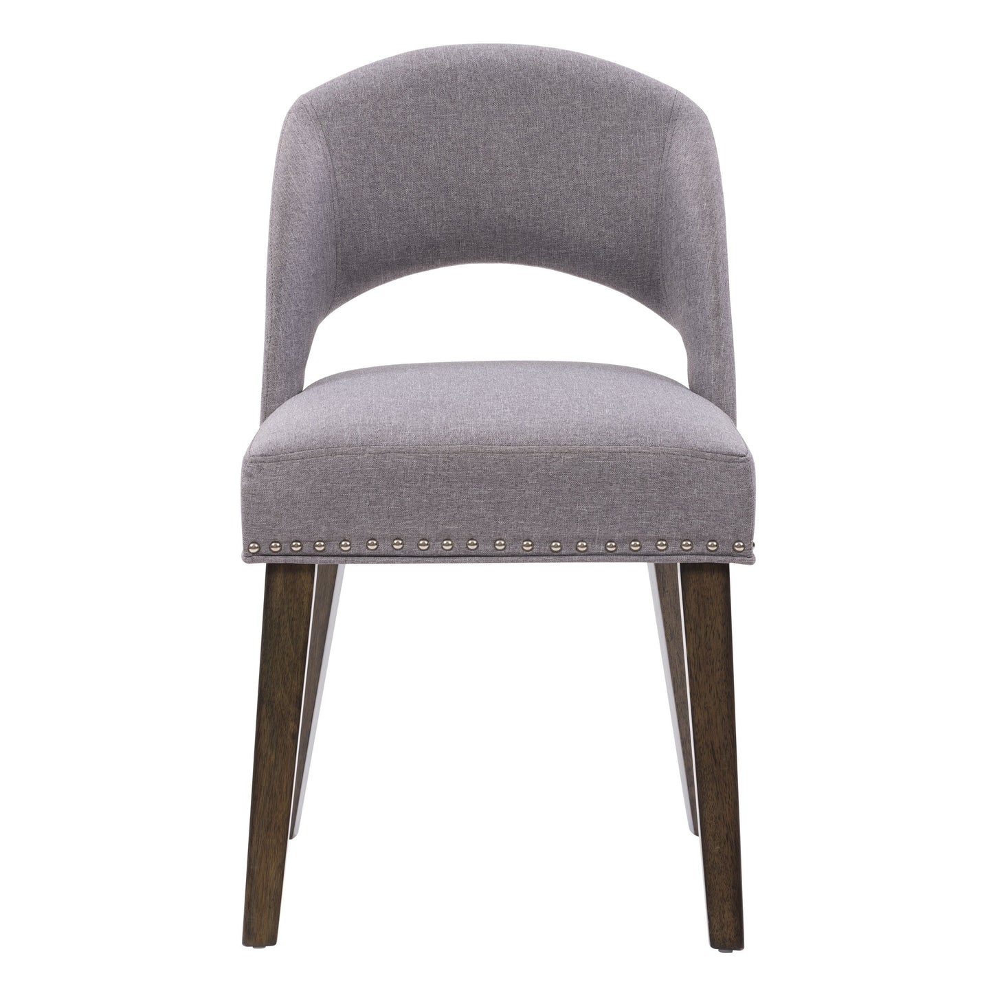 pewter grey Mid Century Dining Chairs, Set of 2 Tiffany Collection product image by CorLiving#color_pewter-grey