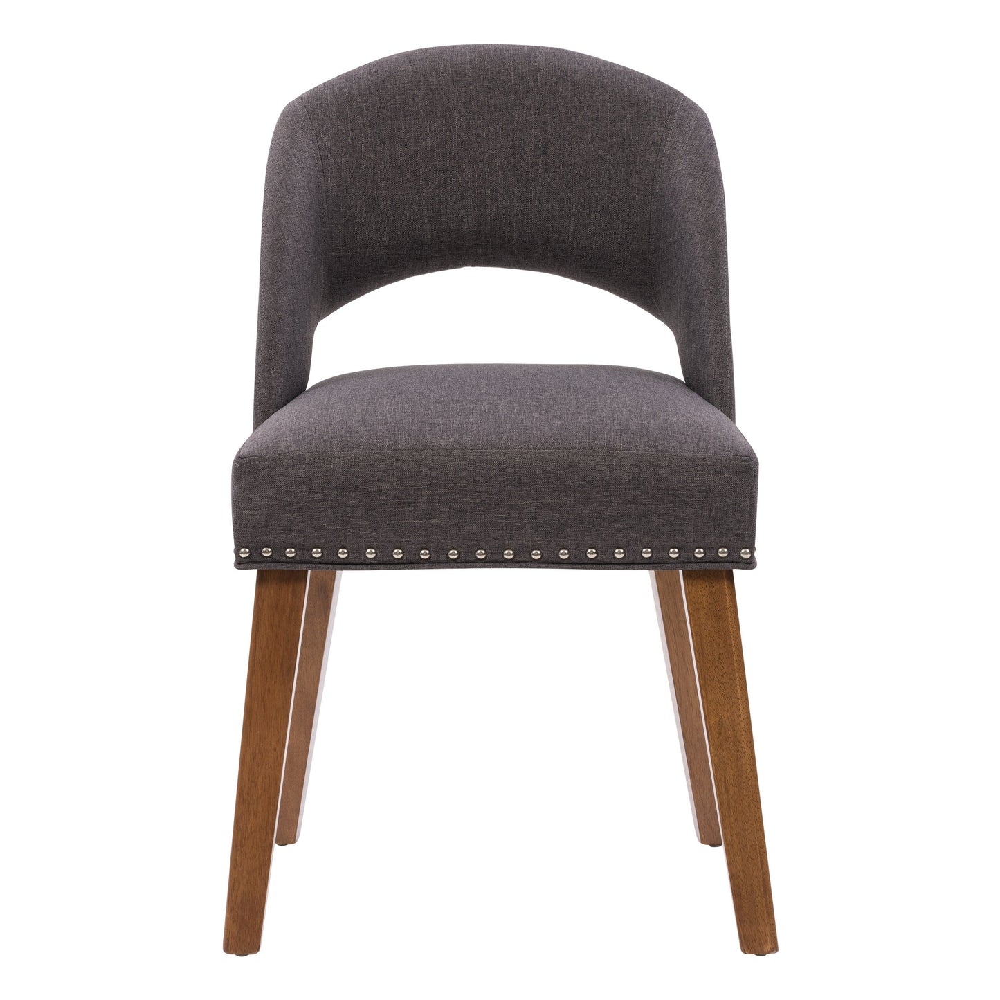 dark grey Mid Century Dining Chairs, Set of 2 Tiffany Collection product image by CorLiving#color_dark-grey