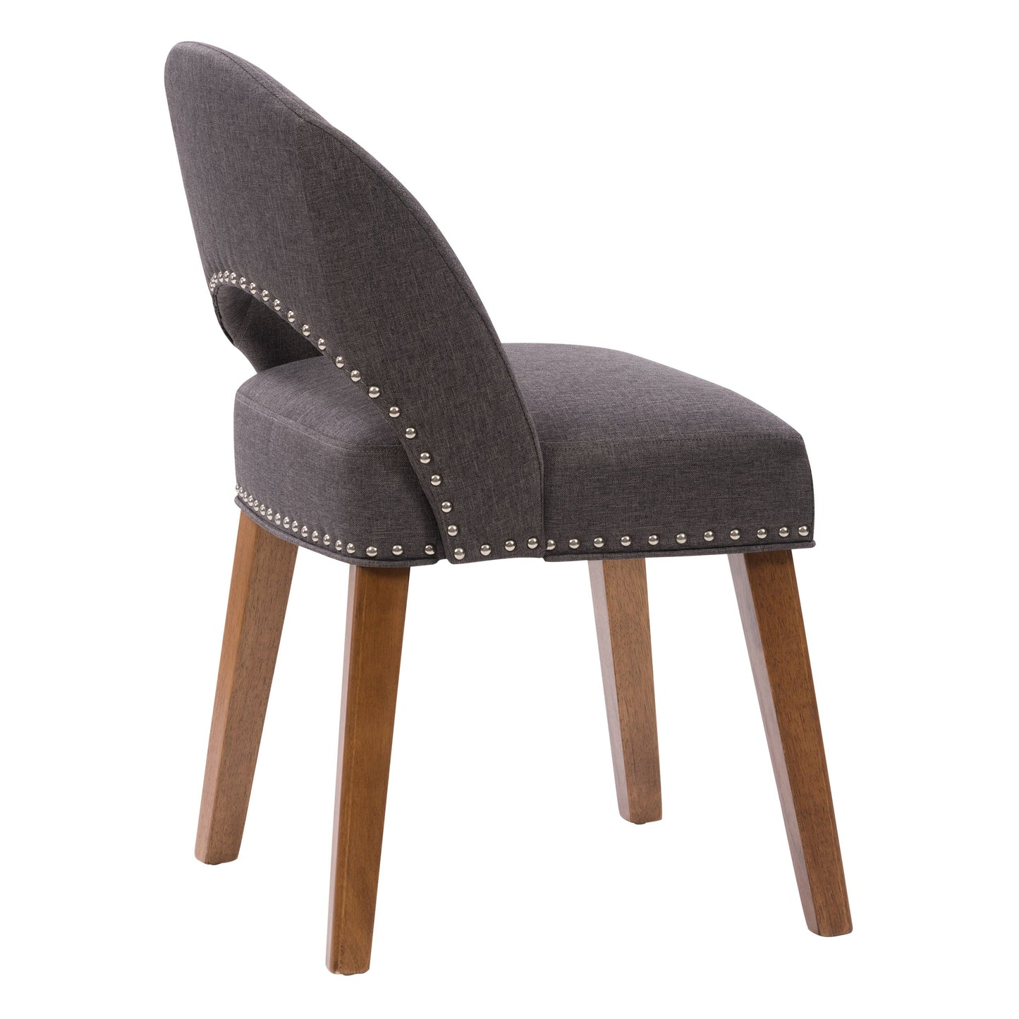 dark grey Mid Century Dining Chairs, Set of 2 Tiffany Collection product image by CorLiving#color_dark-grey