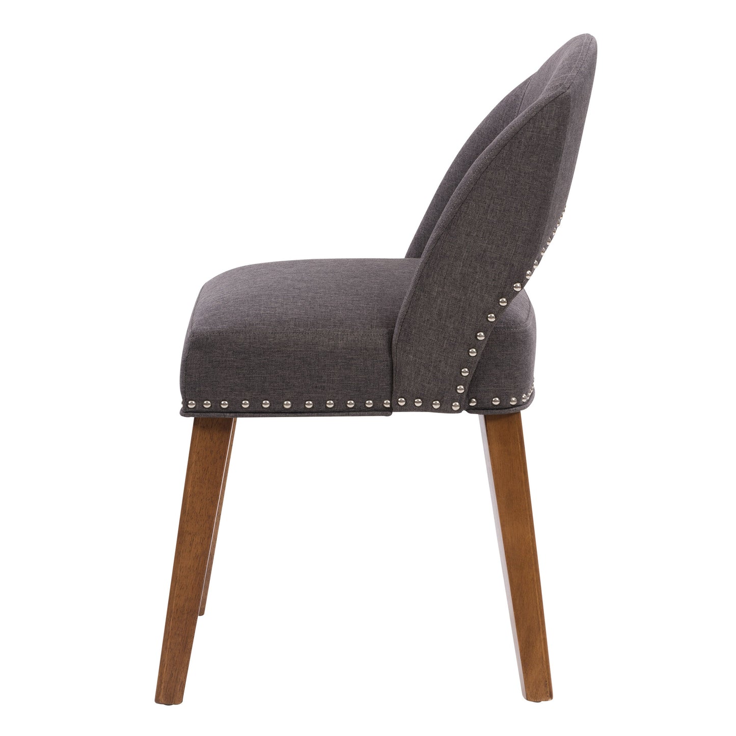 dark grey Mid Century Dining Chairs, Set of 2 Tiffany Collection product image by CorLiving#color_dark-grey