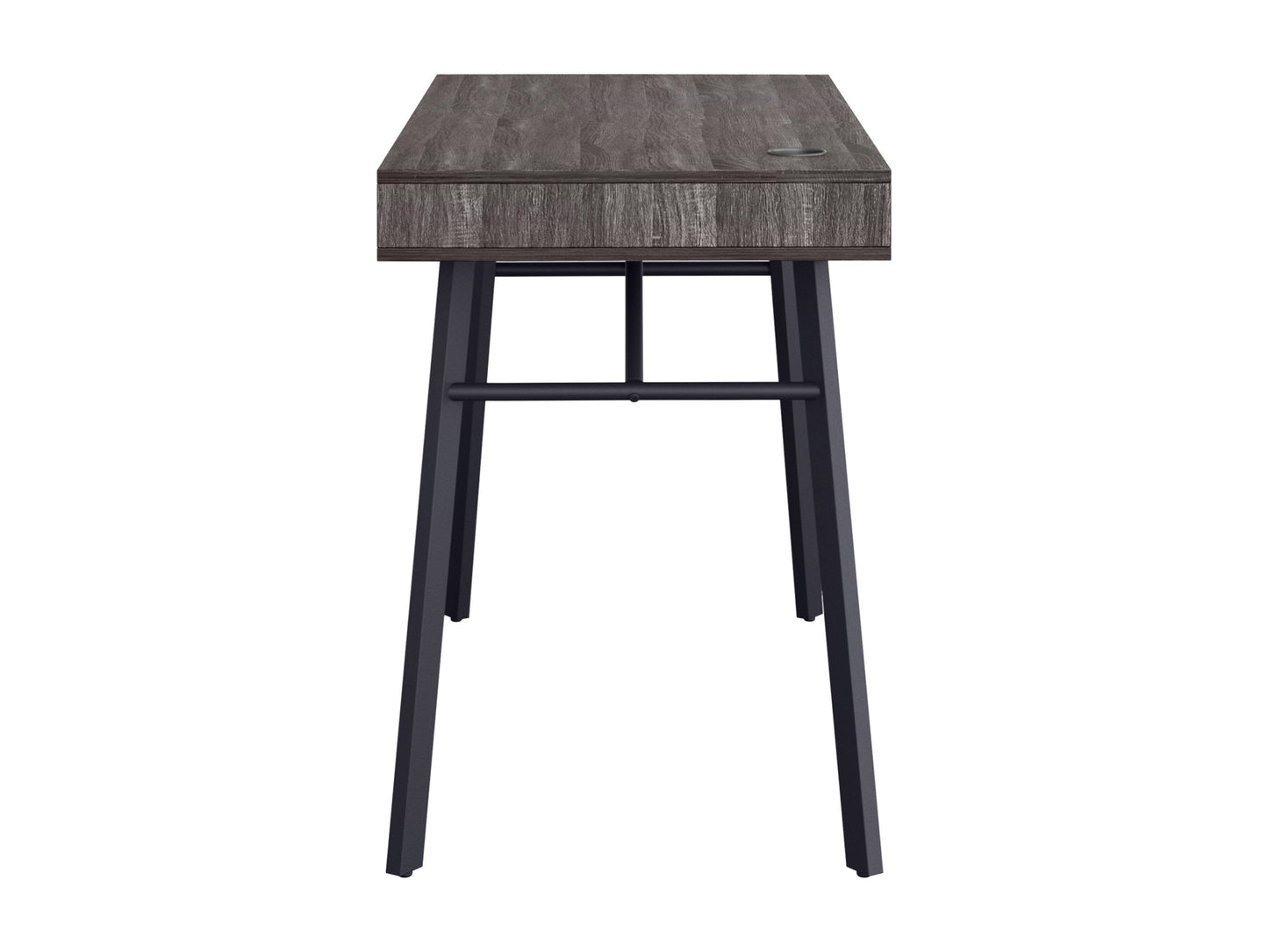 grey Natural Wood Desk Auston Collection product image by CorLiving#color_grey