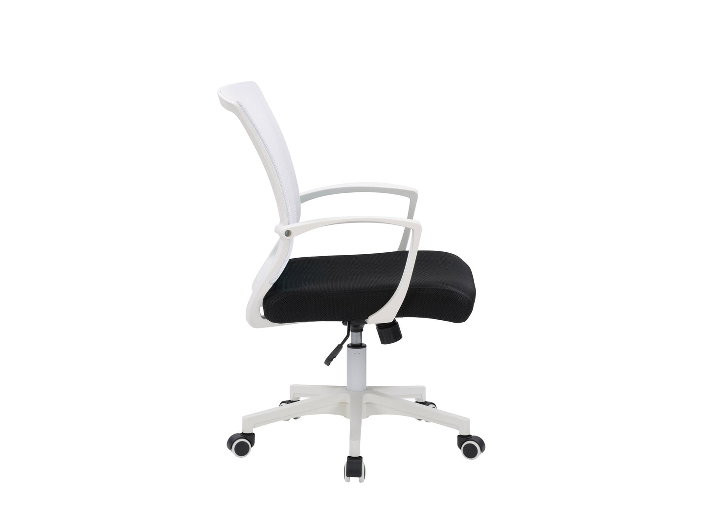white and black Mesh Task Chair Cooper Collection product image by CorLiving#color_white-and-black