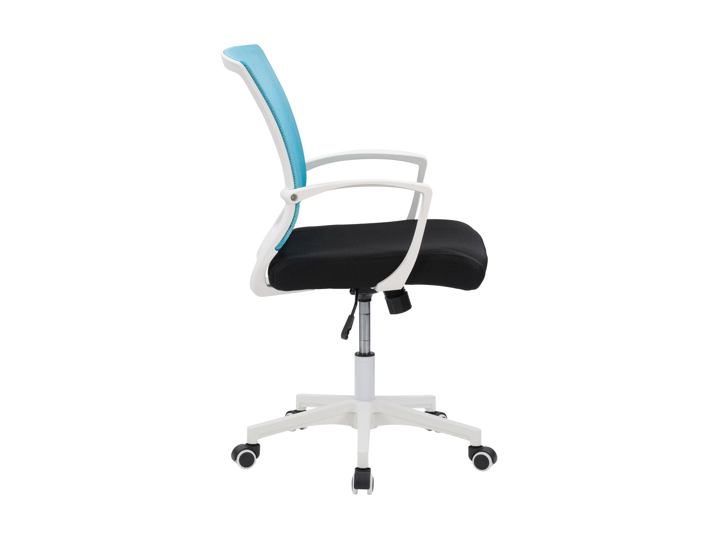 teal and black Mesh Task Chair Cooper Collection product image by CorLiving#color_teal-and-black