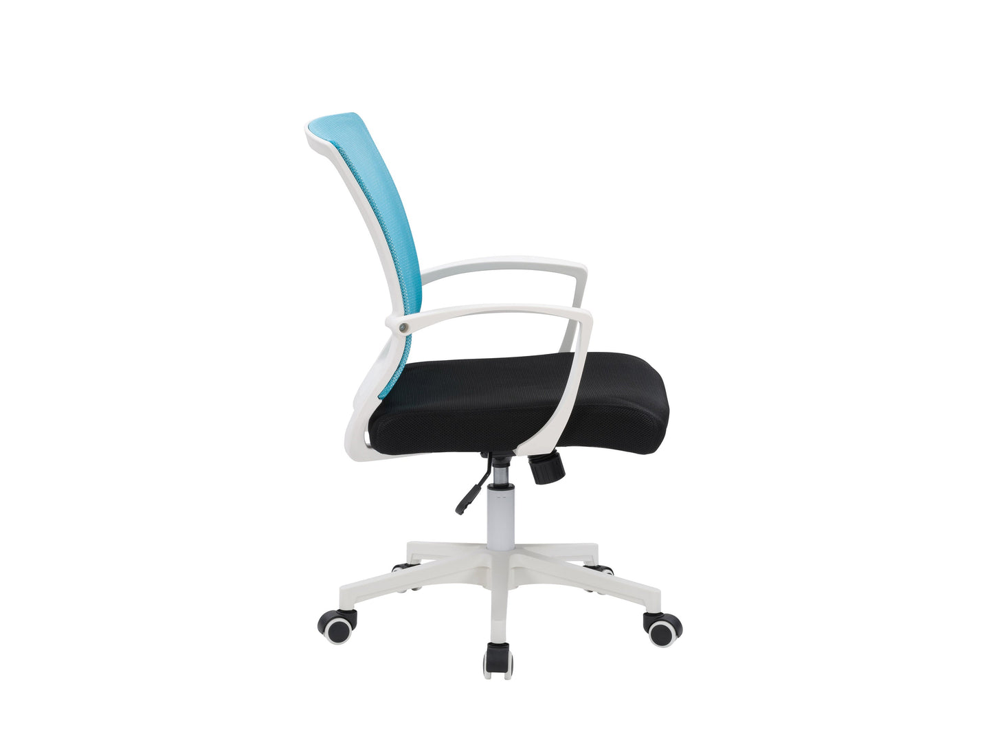 teal and black Mesh Task Chair Cooper Collection product image by CorLiving#color_teal-and-black