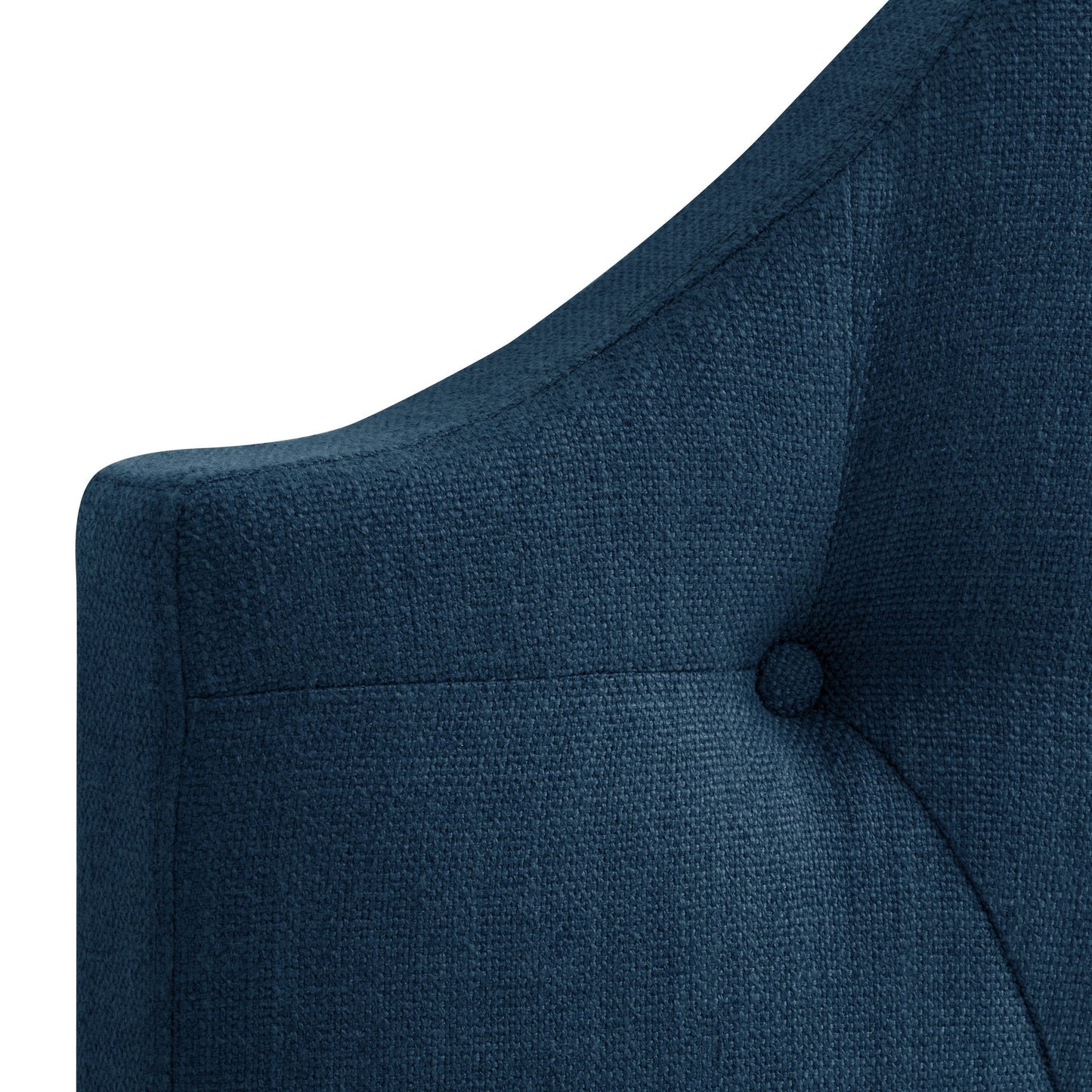 navy blue Diamond Tufted Headboard, Twin / Single Calera Collection detail image by CorLiving#color_navy-blue