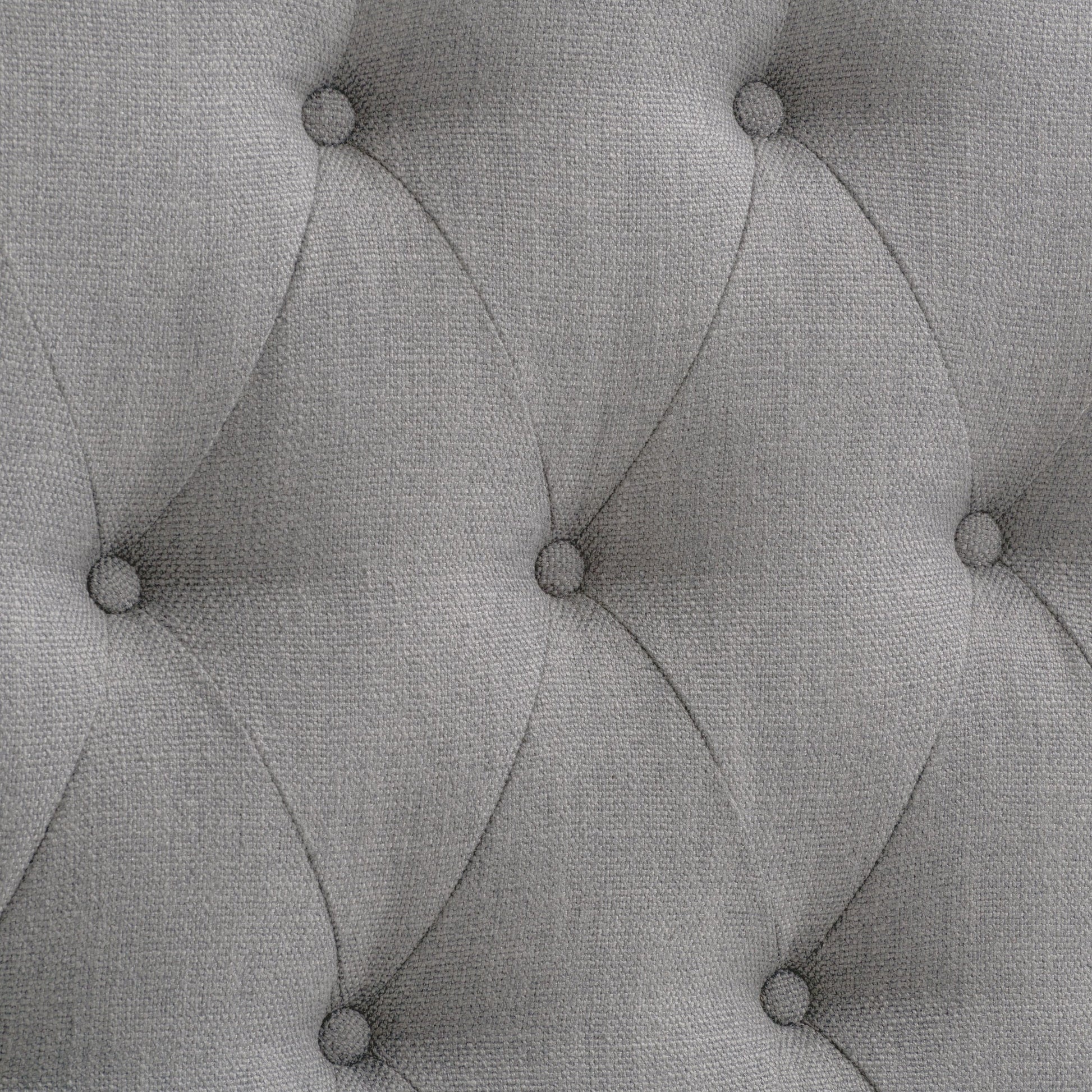 light grey Diamond Tufted Headboard, Queen Calera Collection detail image by CorLiving#color_light-grey