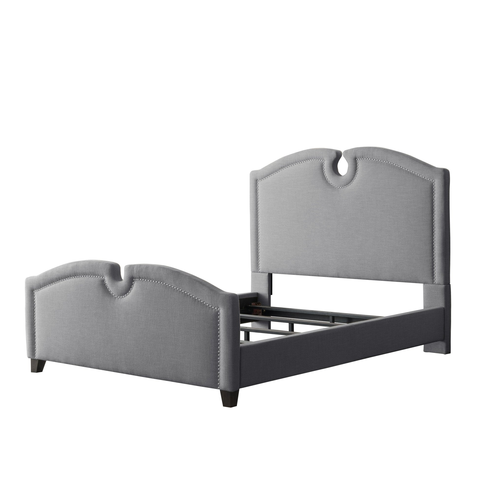 grey Twin / Single Bed Maeve Collection product image by CorLiving#color_grey