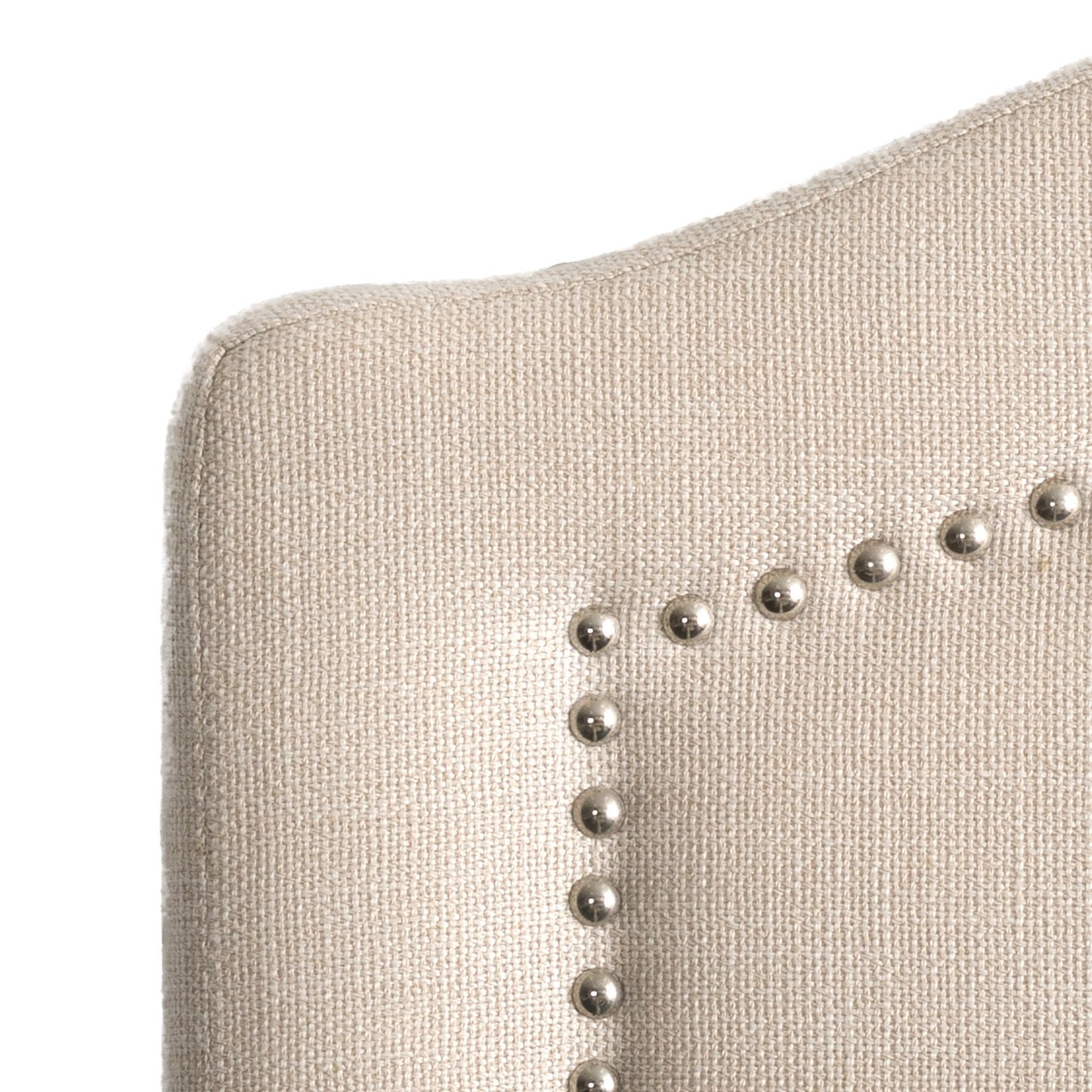 cream Twin / Single Bed Maeve Collection detail image by CorLiving#color_cream