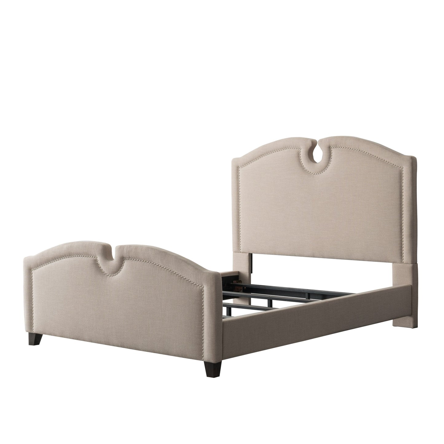 beige Twin / Single Bed Maeve Collection product image by CorLiving#color_beige
