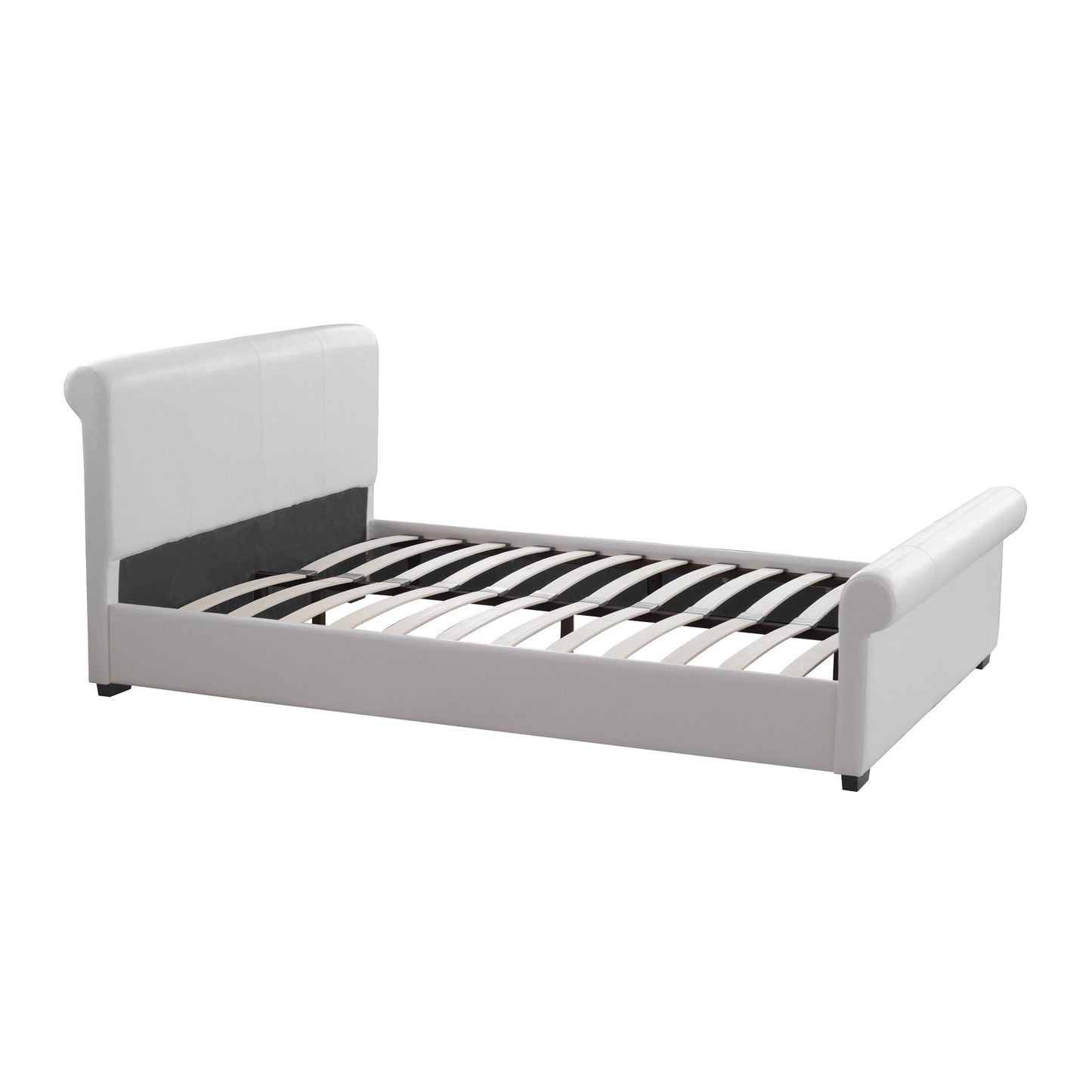 white Double / Full Bed San Antonio Collection product image by CorLiving#color_white