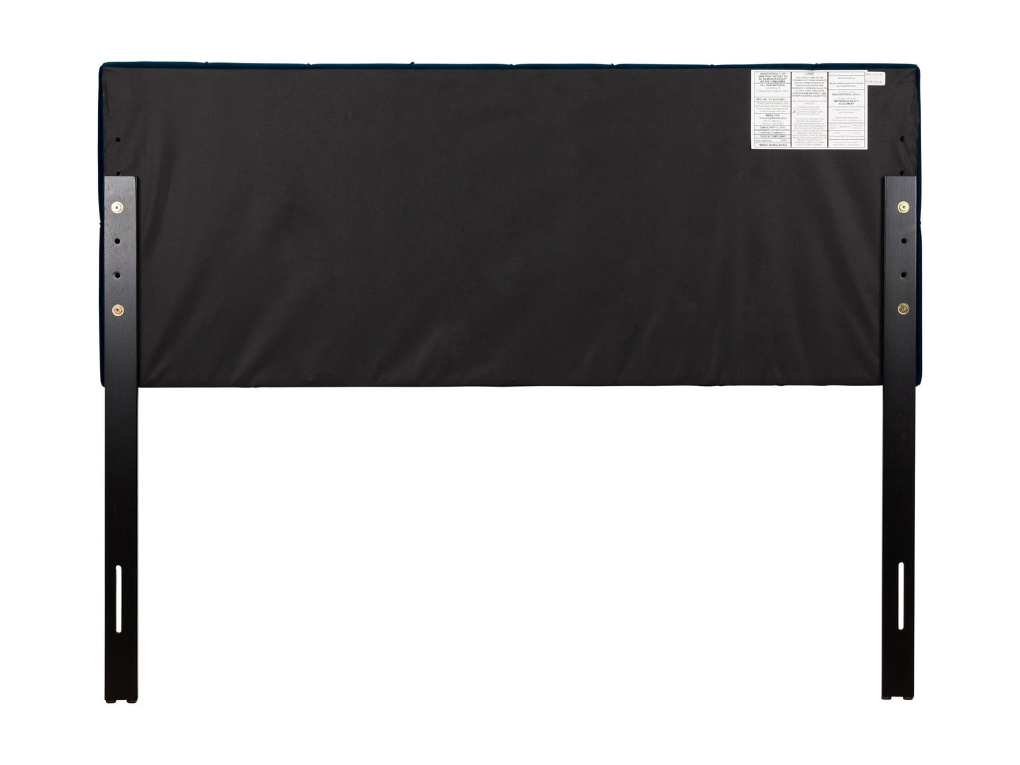 navy blue Velvet Headboard, Queen Catalina Collection product image by CorLiving#color_navy-blue