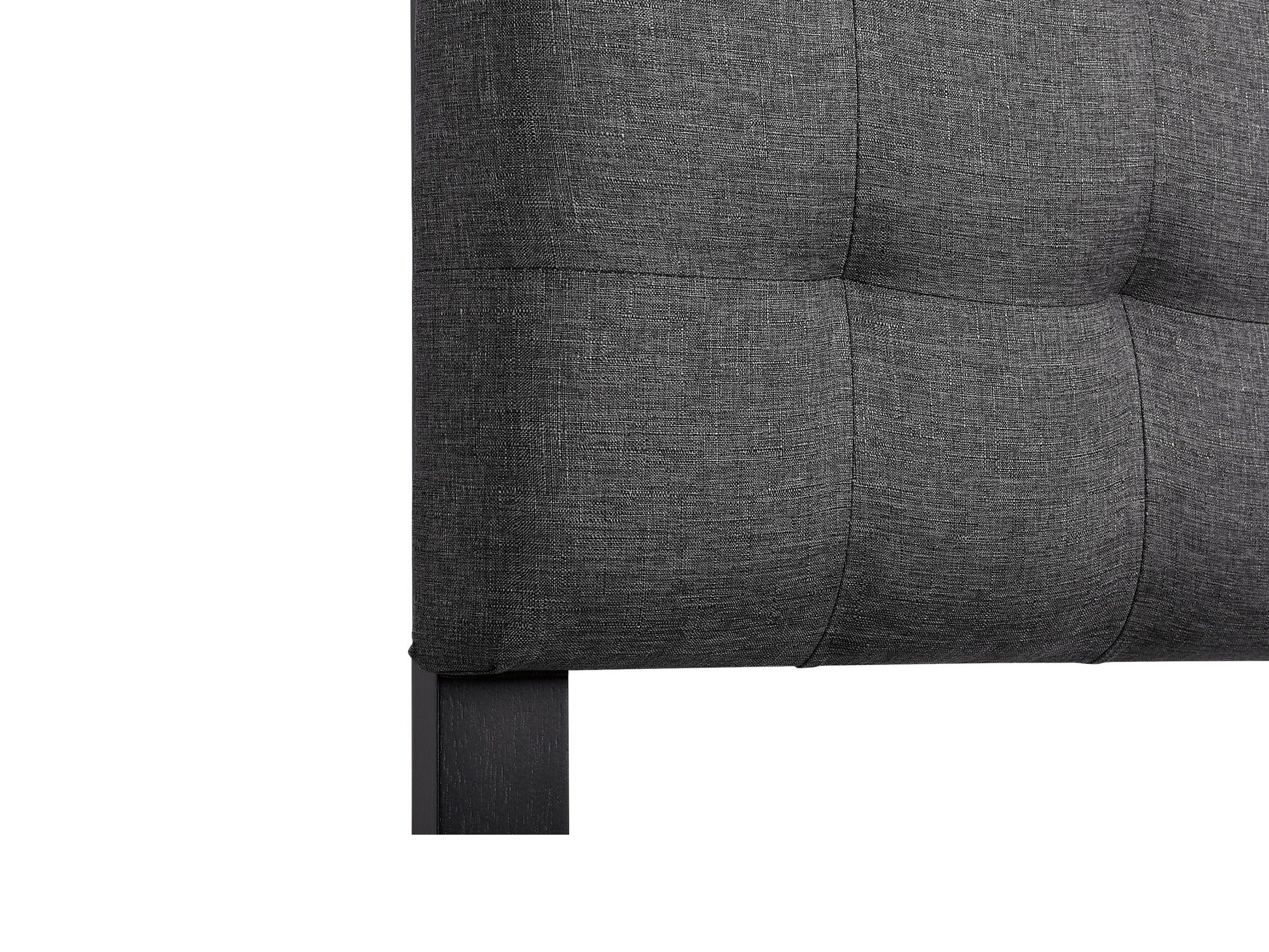 grey Modern Headboard, King Valencia Collection detail image by CorLiving#color_grey